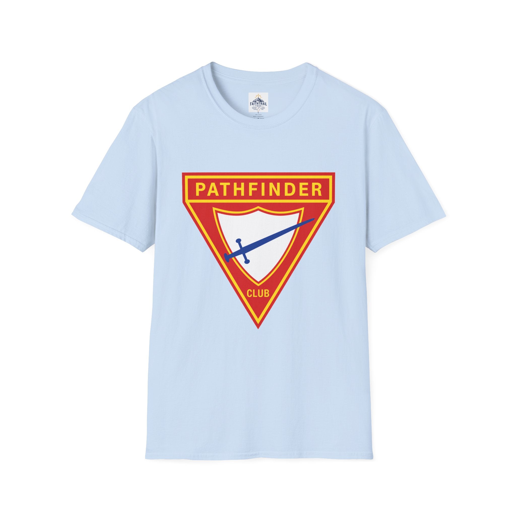 Pathfinder Club T-Shirt — Retro Shield Logo Tee