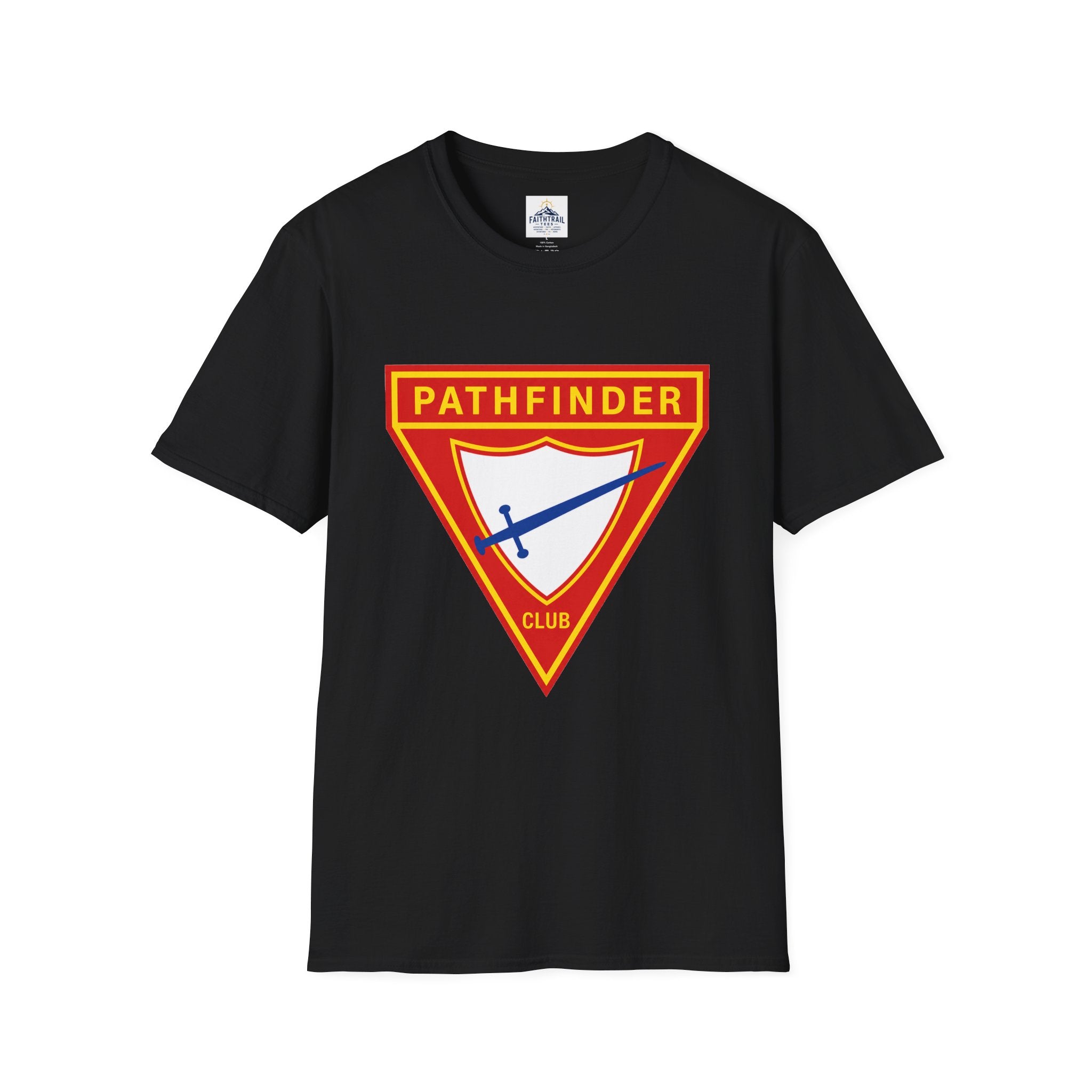 Pathfinder Club T-Shirt — Retro Shield Logo Tee