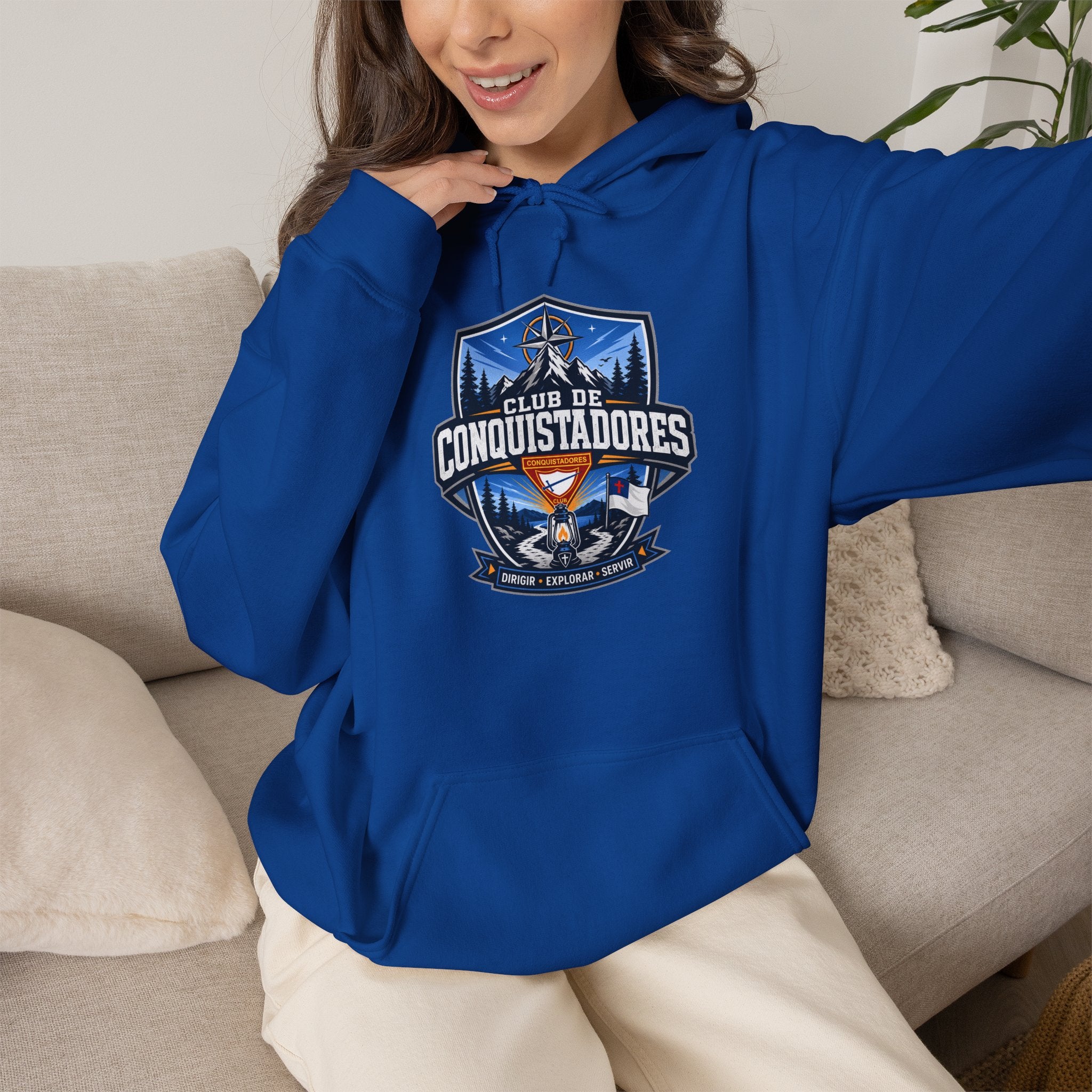 Club de Conquistadores Hoodie para Adultos |Lantern