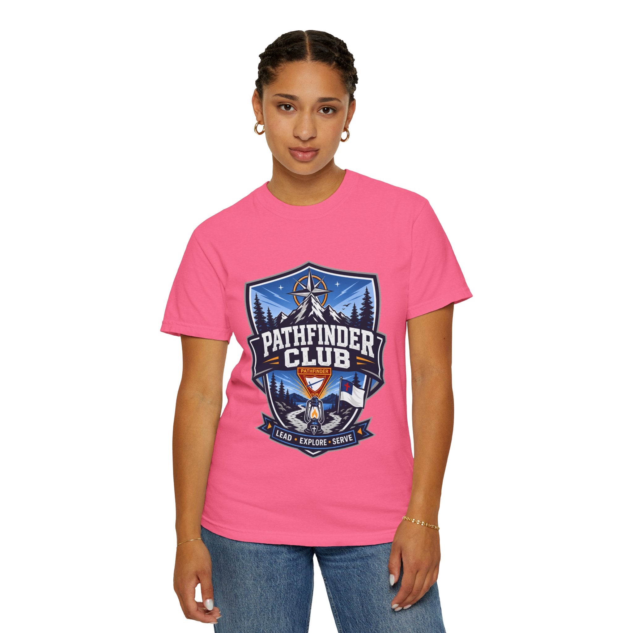 Pathfinder Club Adult Unisex T-shirt | Lantern