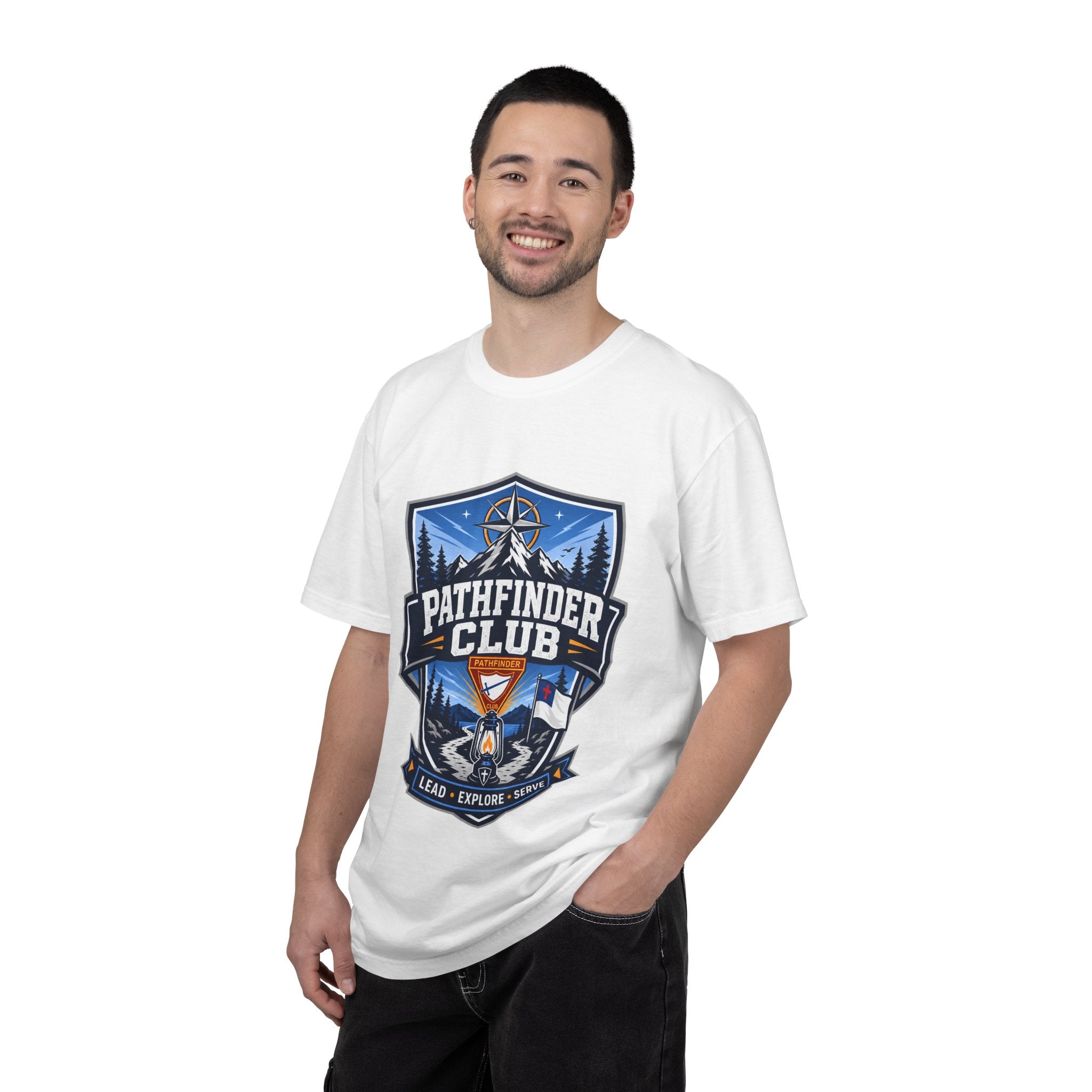 Pathfinder Club Adult Unisex T-shirt | Lantern