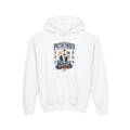 Sweat à capuche jeune Pathfinder Cross Silhouette | Design scout chrétien aventureux