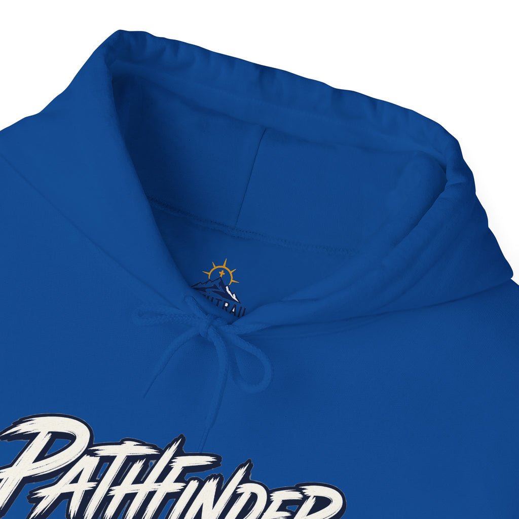 Pathfinder Graphic Hoodie — Retro Script Logo Pullover