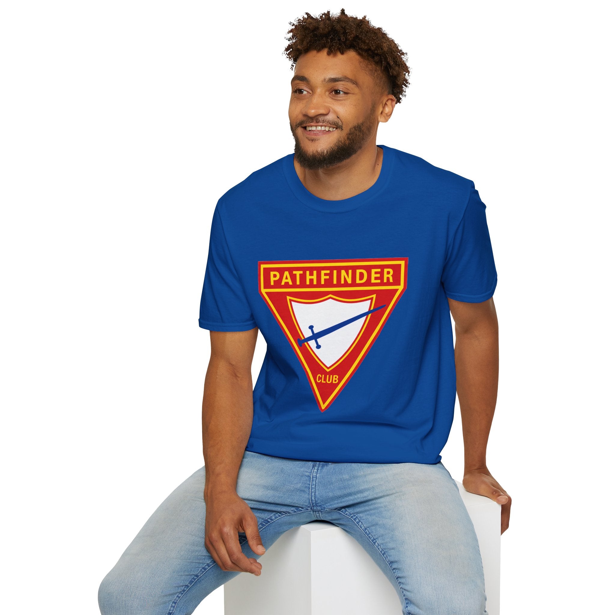 Pathfinder Club T-Shirt — Retro Shield Logo Tee