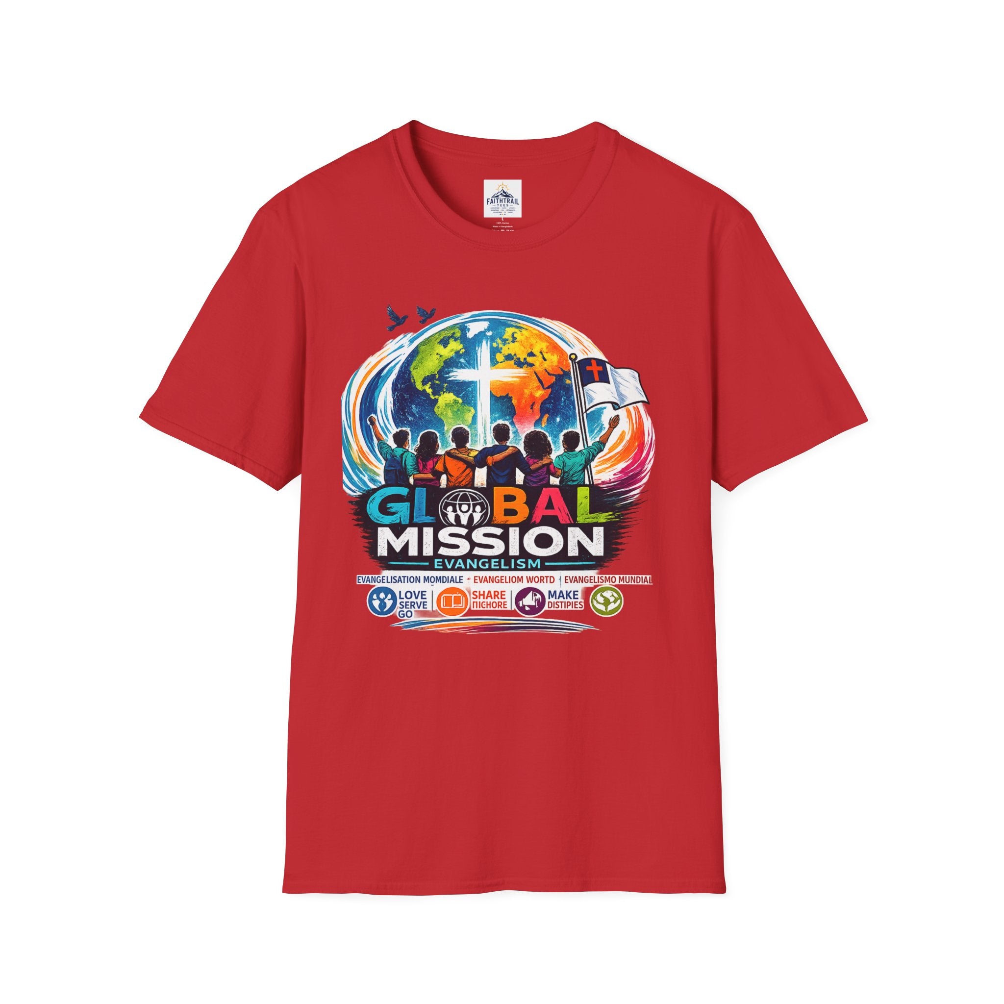 Global Mission T-Shirt — Christian Outreach Faith Tee