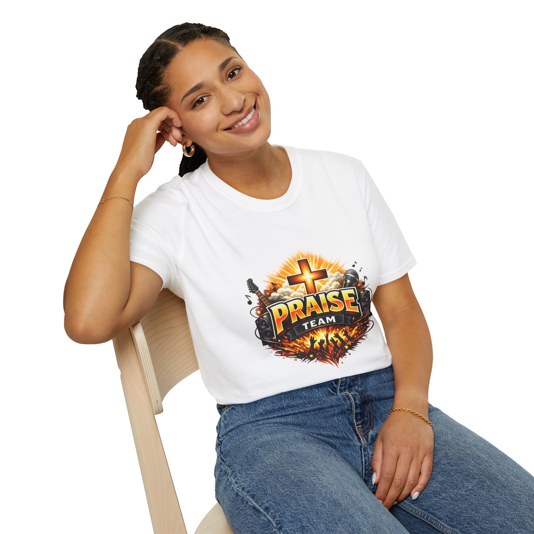 Praise Team T-Shirt — Christian Worship Music Church Youth Shirt