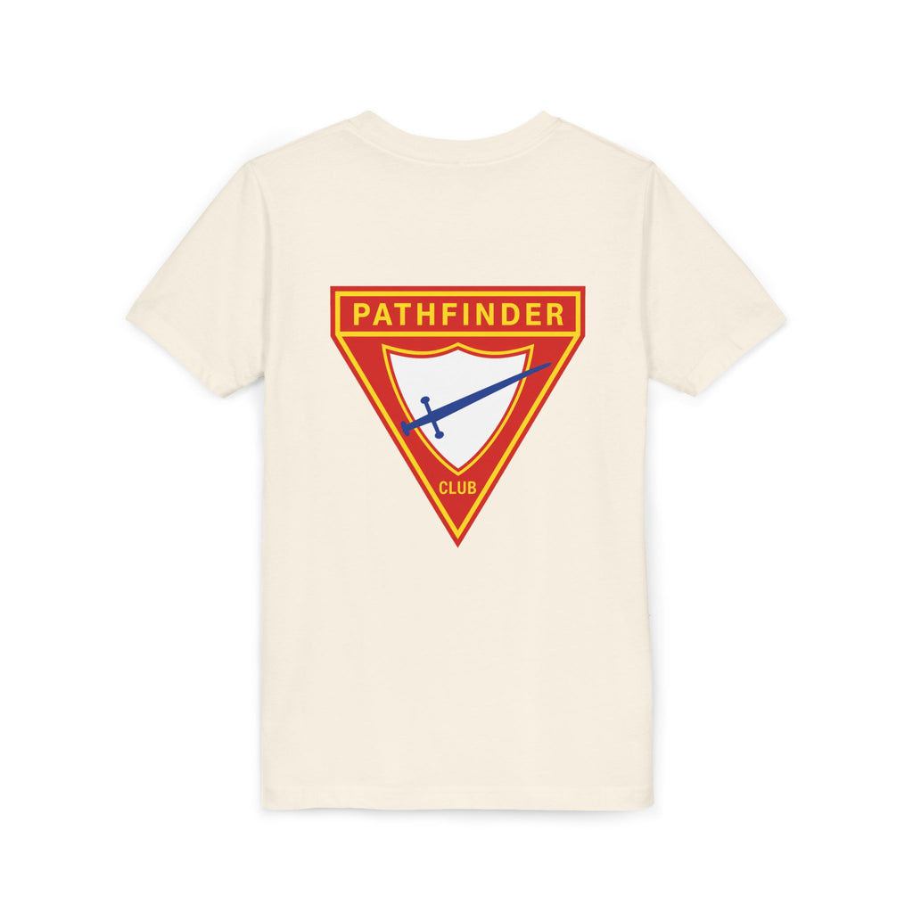 Pathfinder Club Youth Tee — Pathfinder Shield Emblem Short Sleeve Shirt