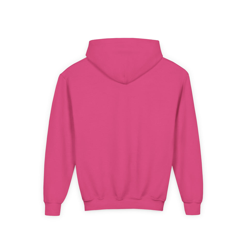 Pathfinder Youth Hoodie — Graphic Youth Pullover with Bold Script Logo