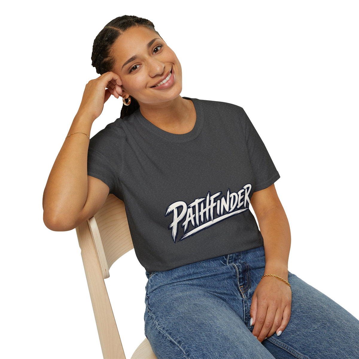 Pathfinder Adult Graphic T-Shirt — Streetwear Logo Tee for Adventurers