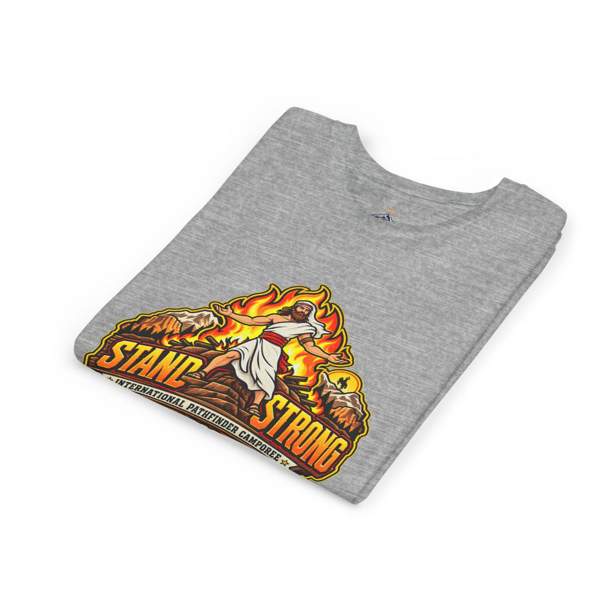 Youth Tee — "Stand Strong" Pathfinder Camporee 2029 - Unisex Performance Tee