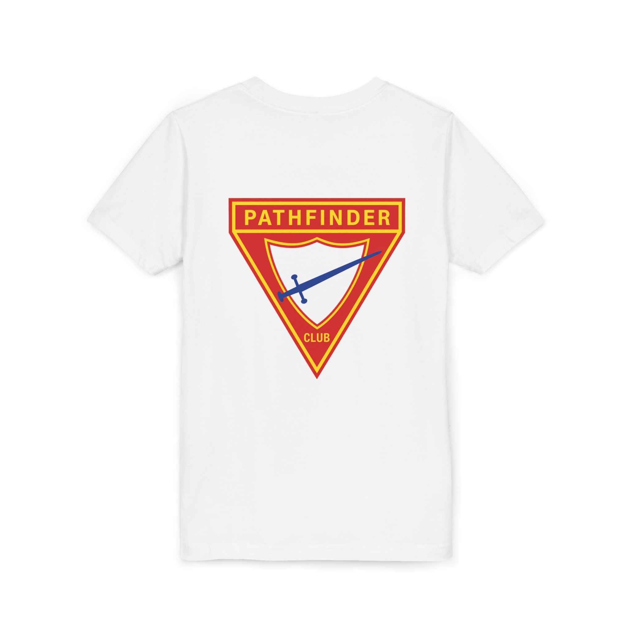Pathfinder Club Youth Tee — Pathfinder Shield Emblem Short Sleeve Shirt