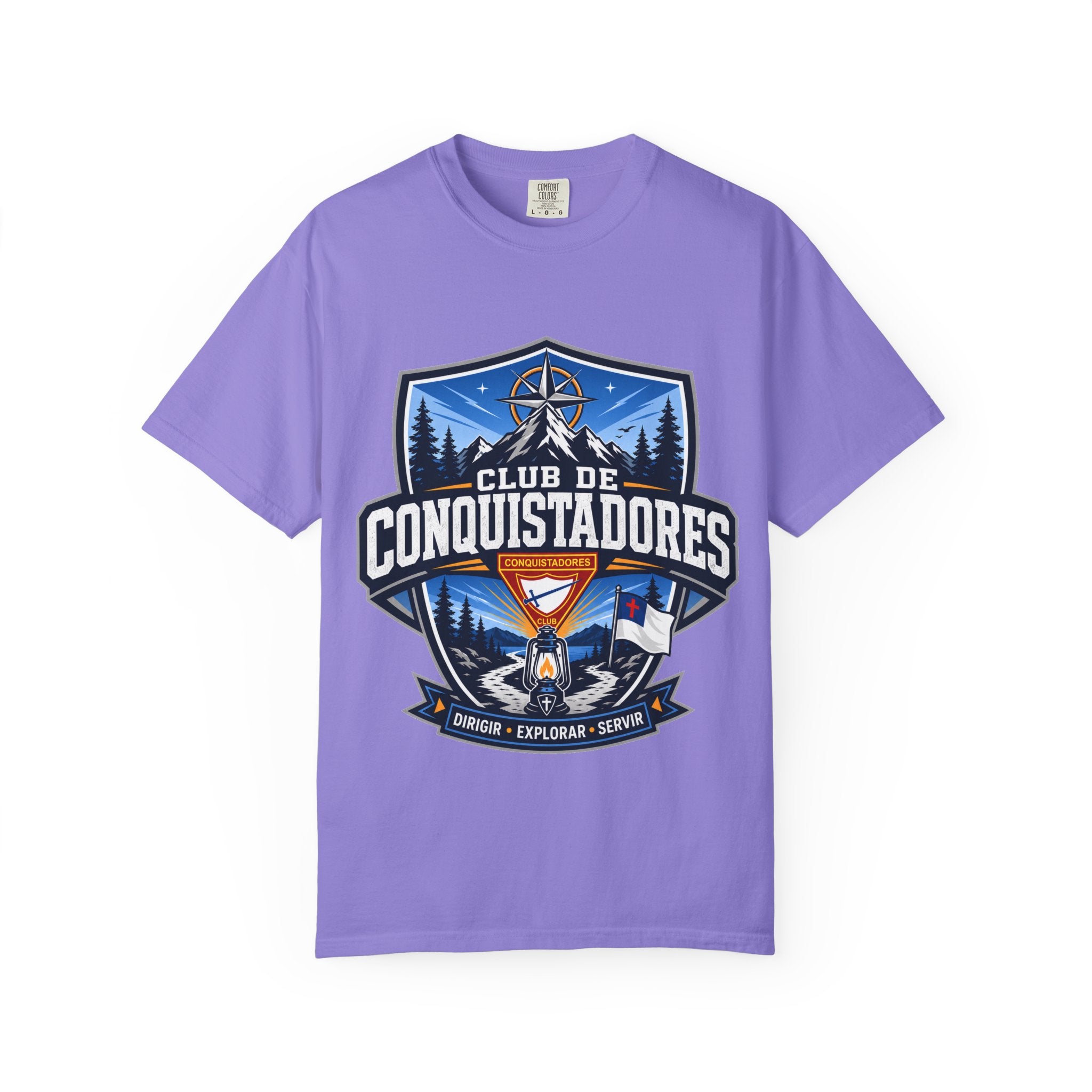 Camiseta unisex para adultos Club des Conquistadores | Linterna