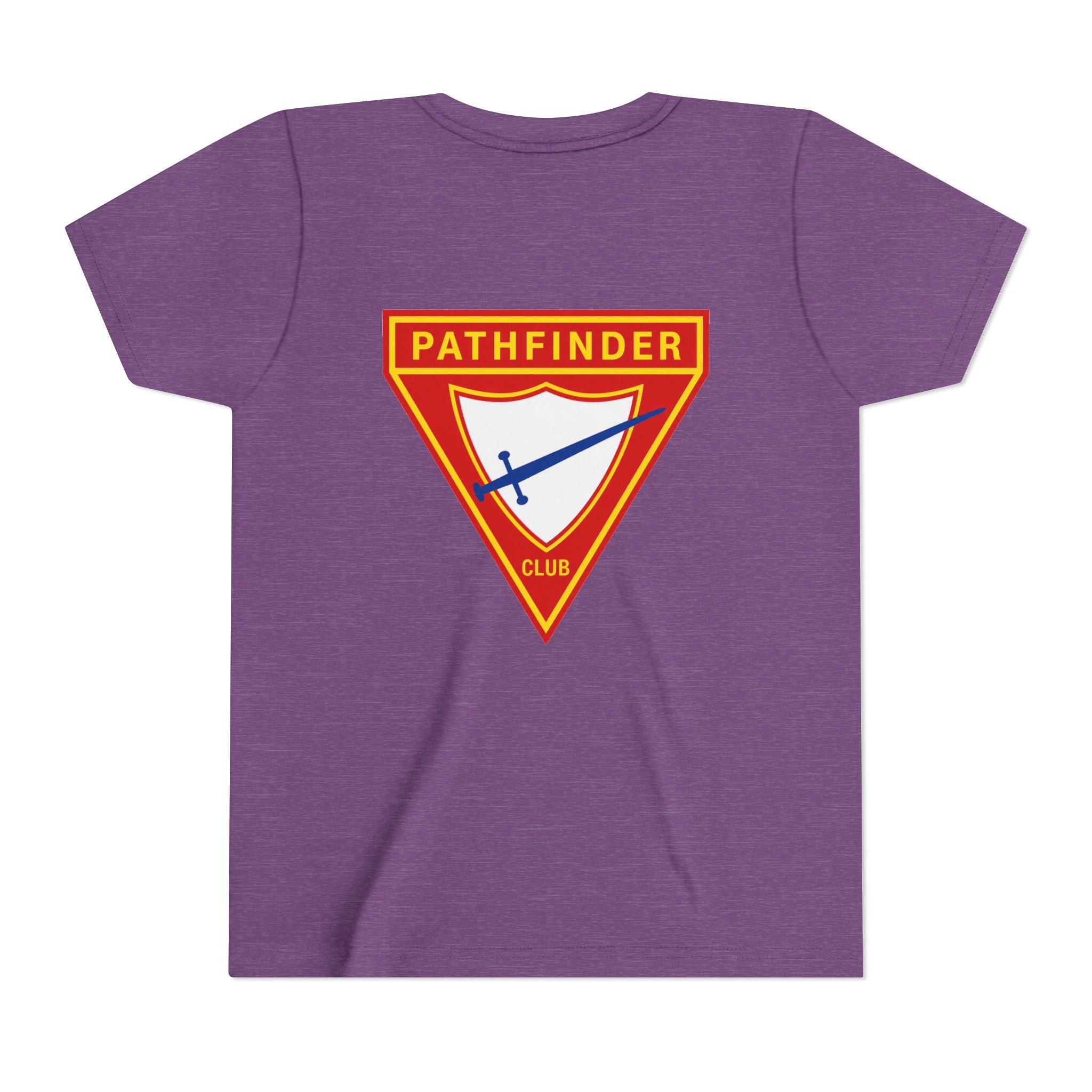 Pathfinder Club Youth Tee — Pathfinder Shield Emblem Short Sleeve Shirt