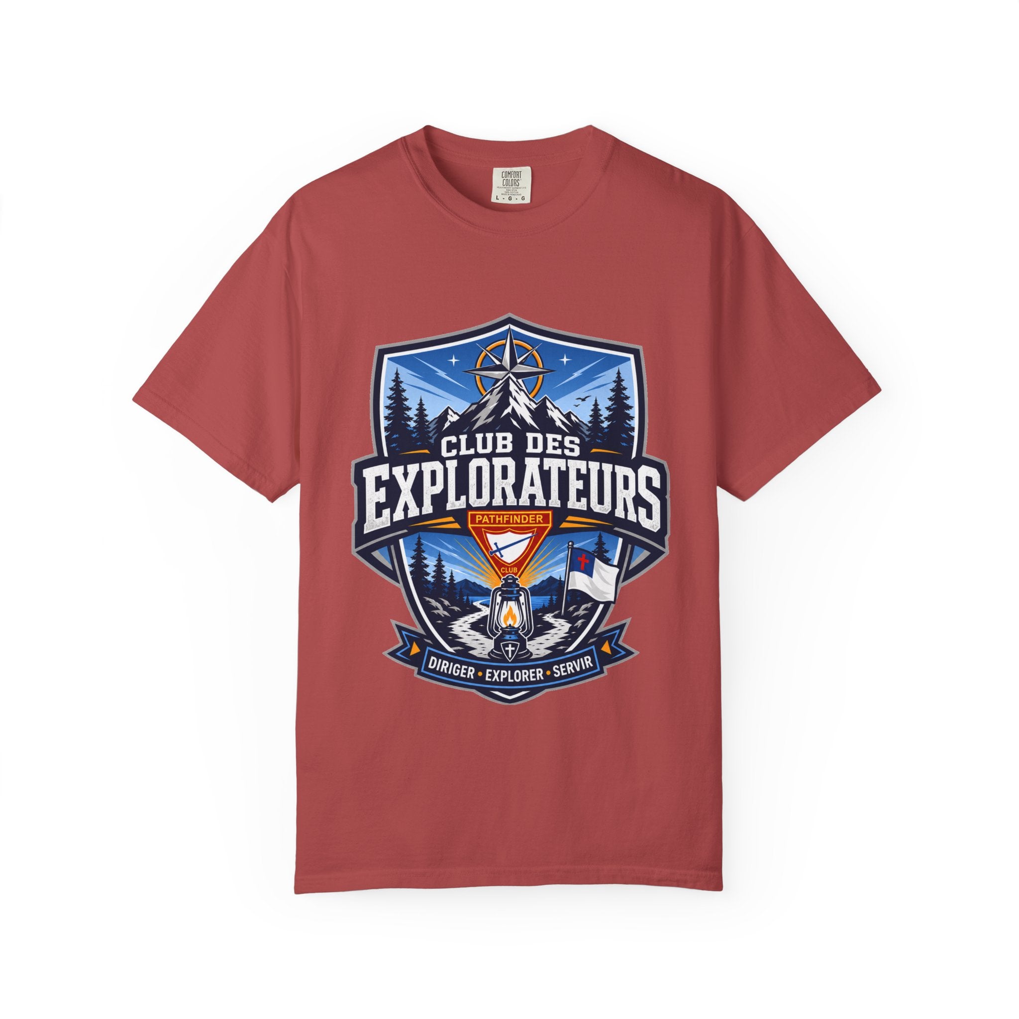 T-shirt adulte unisexe Club des Explorateurs | Lanterne