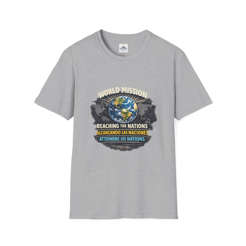 World Mission T-Shirt — Reaching the Nations Globe Tee