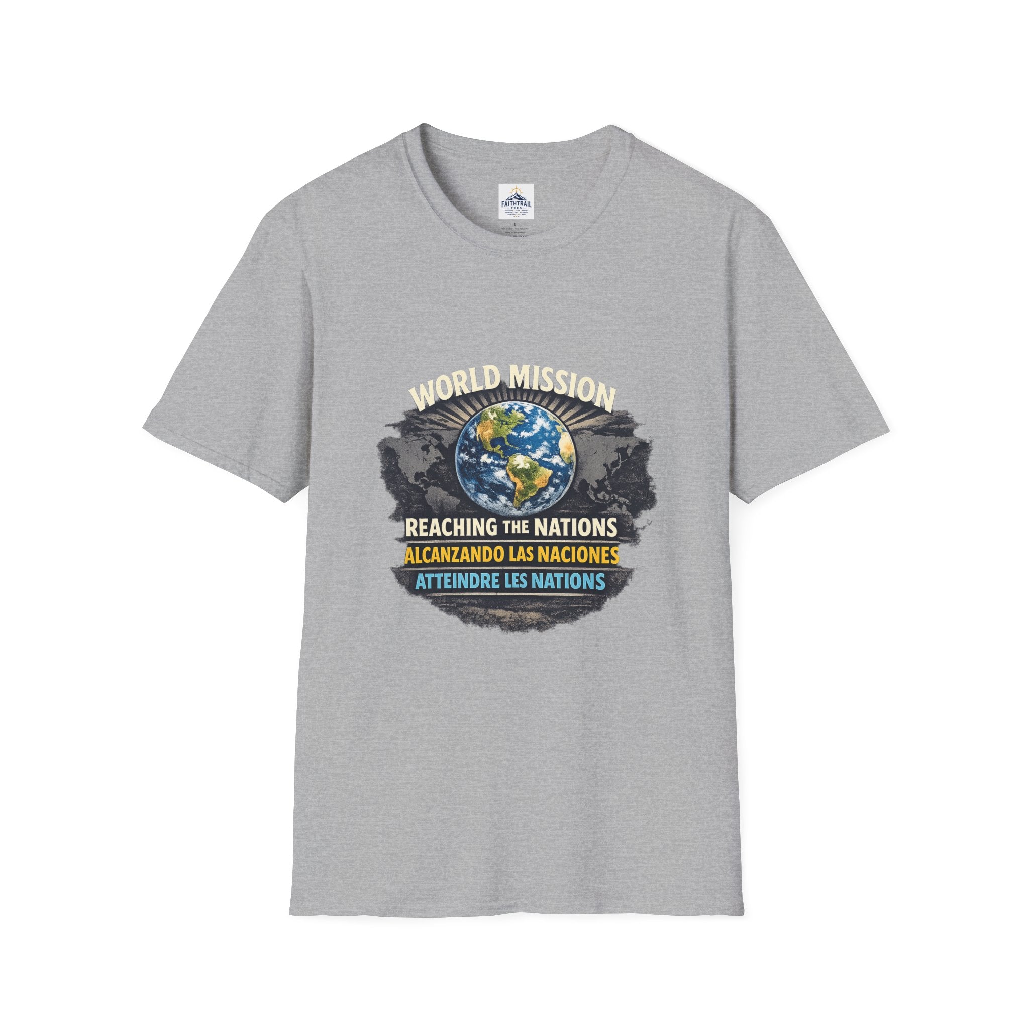 World Mission T-Shirt — Reaching the Nations Globe Tee