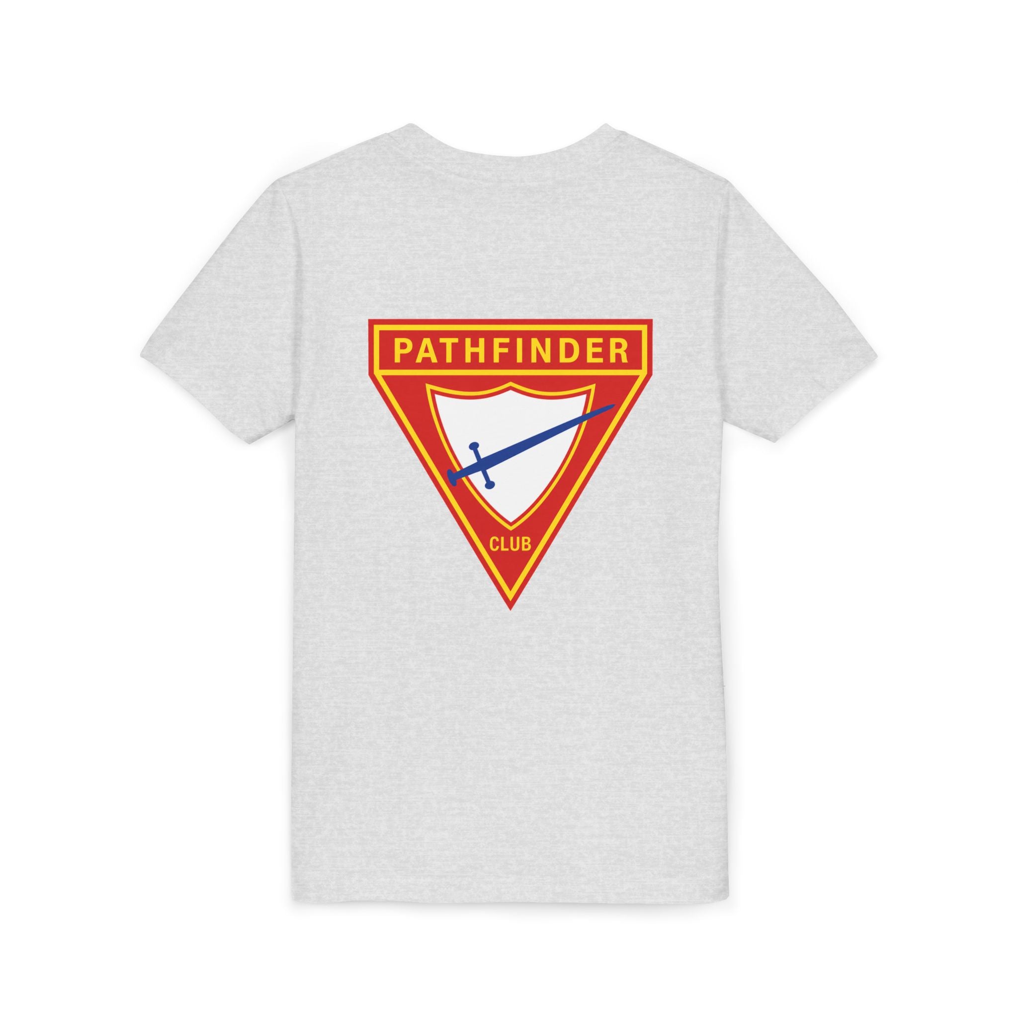Pathfinder Club Youth Tee — Pathfinder Shield Emblem Short Sleeve Shirt