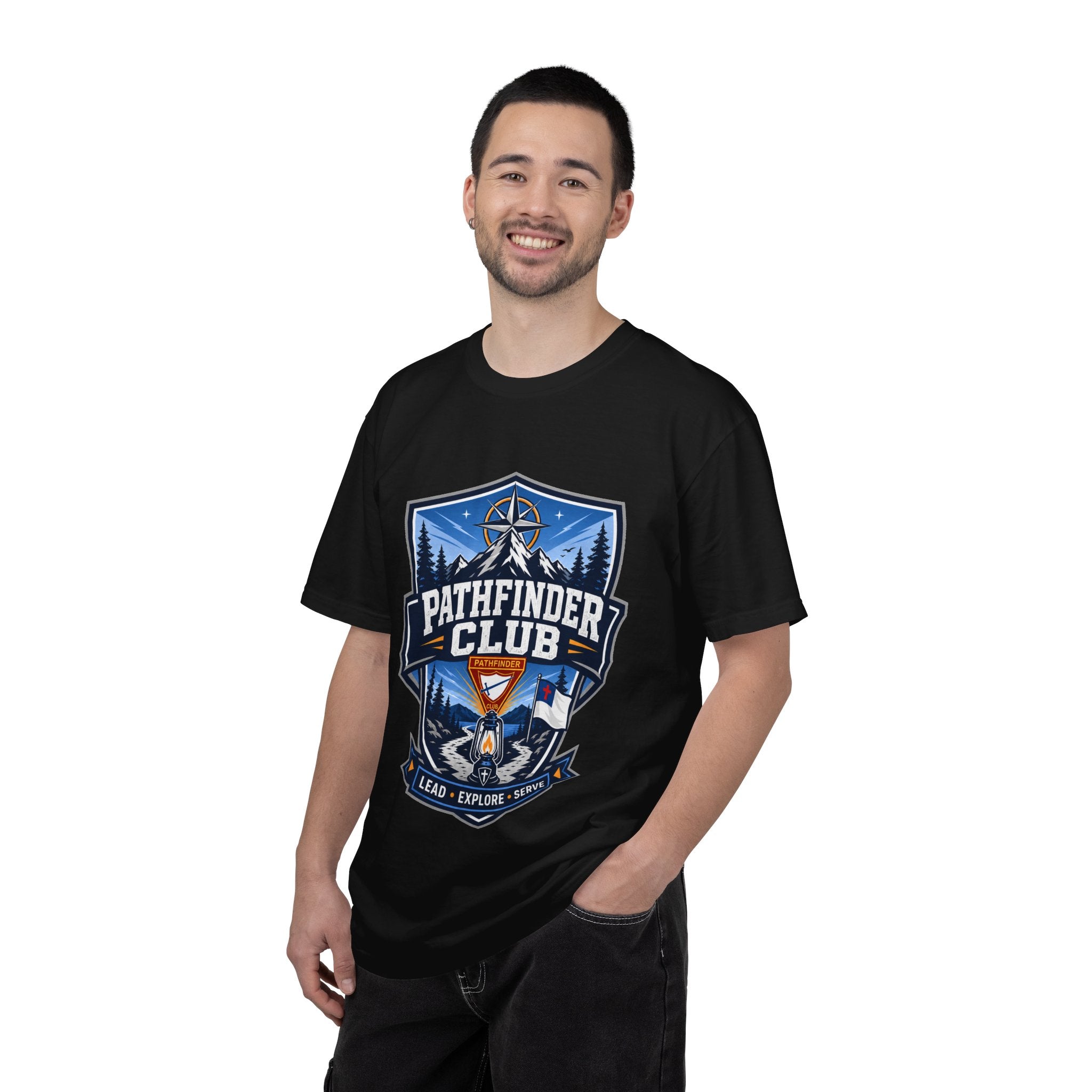 Pathfinder Club Adult Unisex T-shirt | Lantern