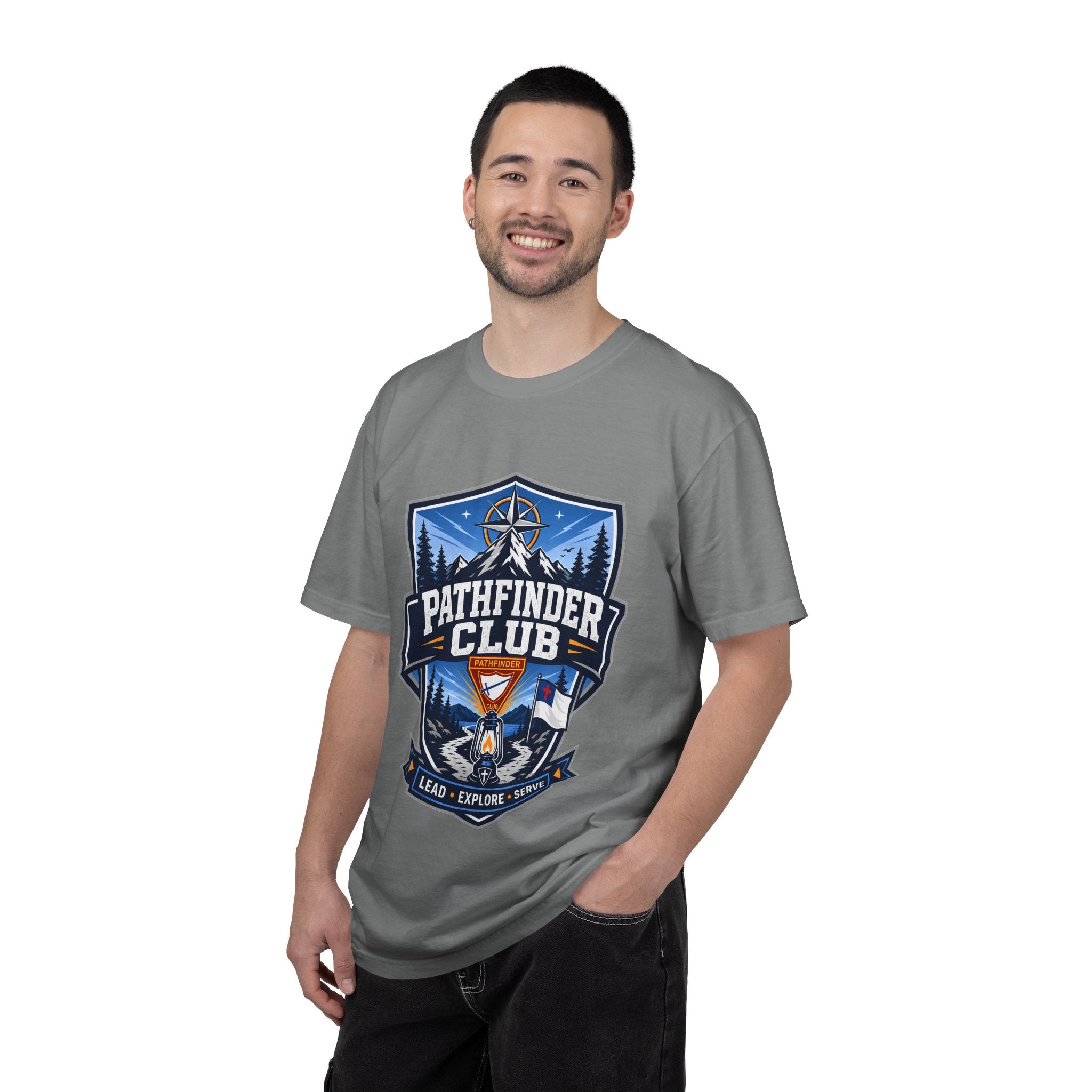 Pathfinder Club Adult Unisex T-shirt | Lantern