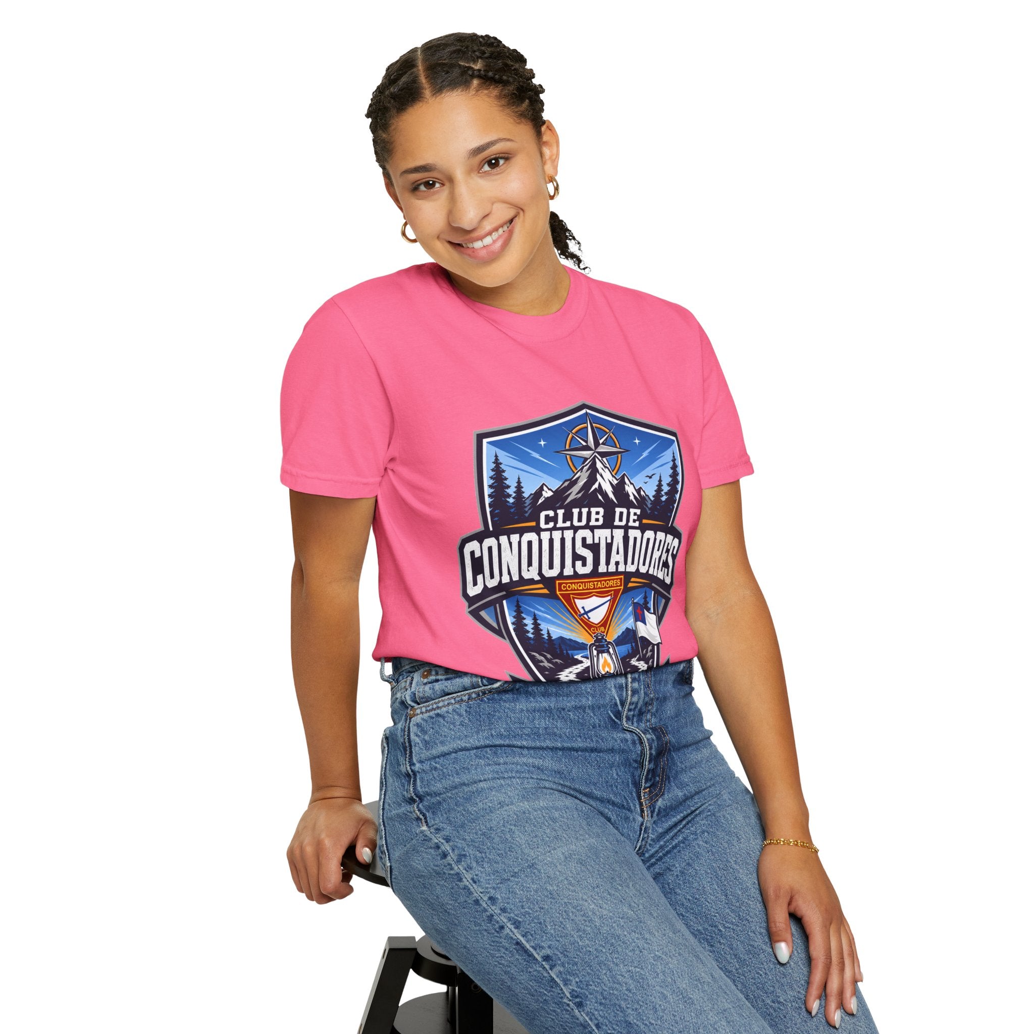 Camiseta unisex para adultos Club des Conquistadores | Linterna