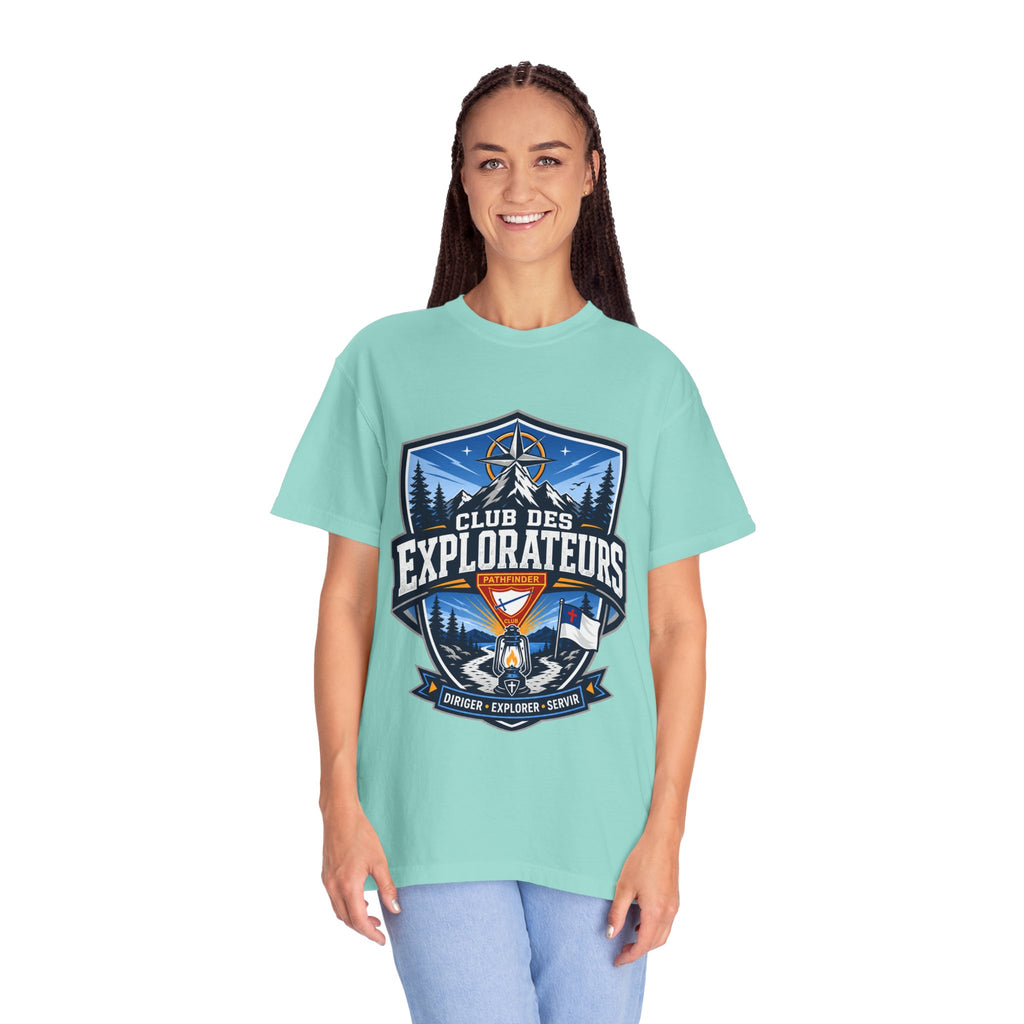 T-shirt adulte unisexe Club des Explorateurs | Lanterne