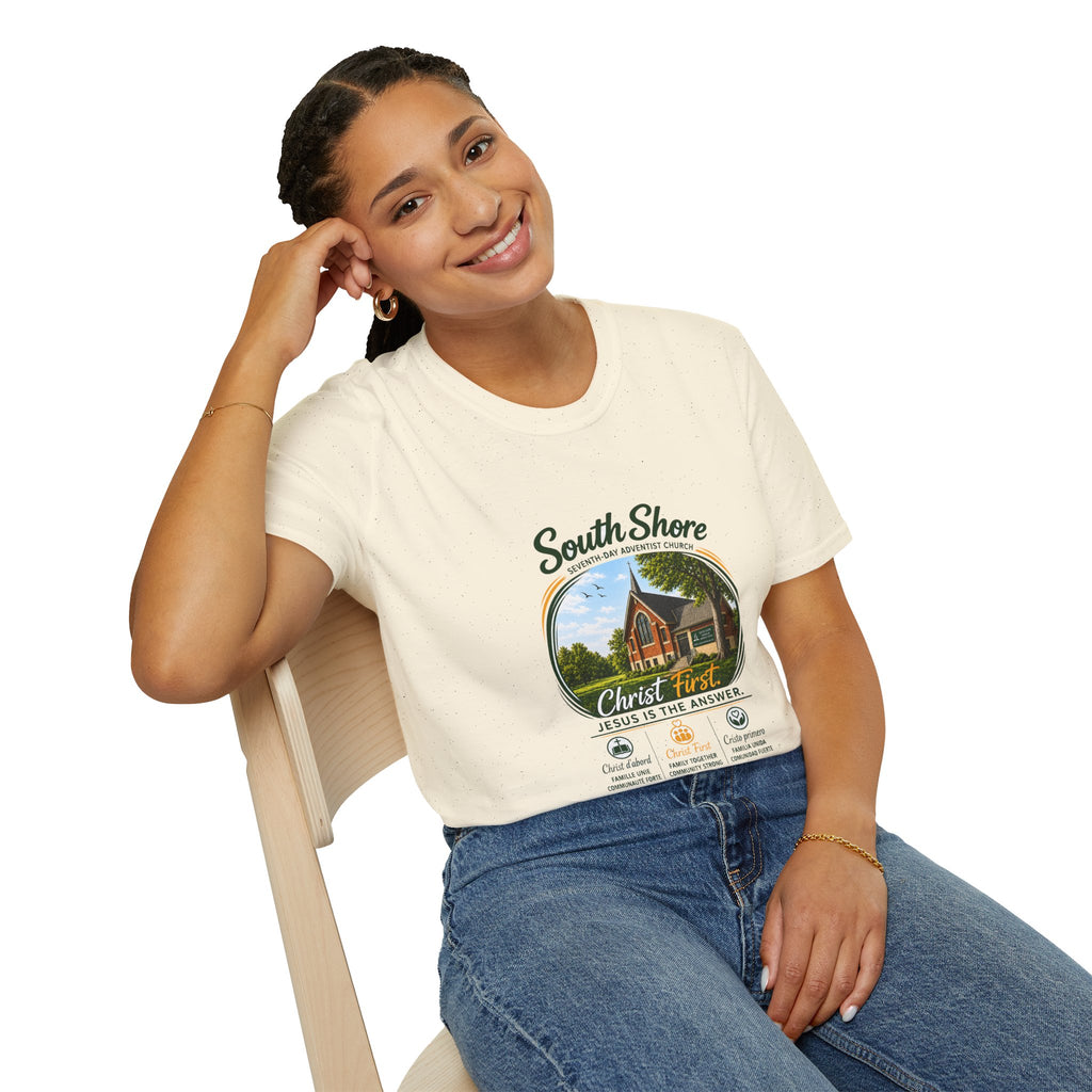 South Shore Church T-Shirt — South Shore Seventh-Day Adventist Church Graphic Tee