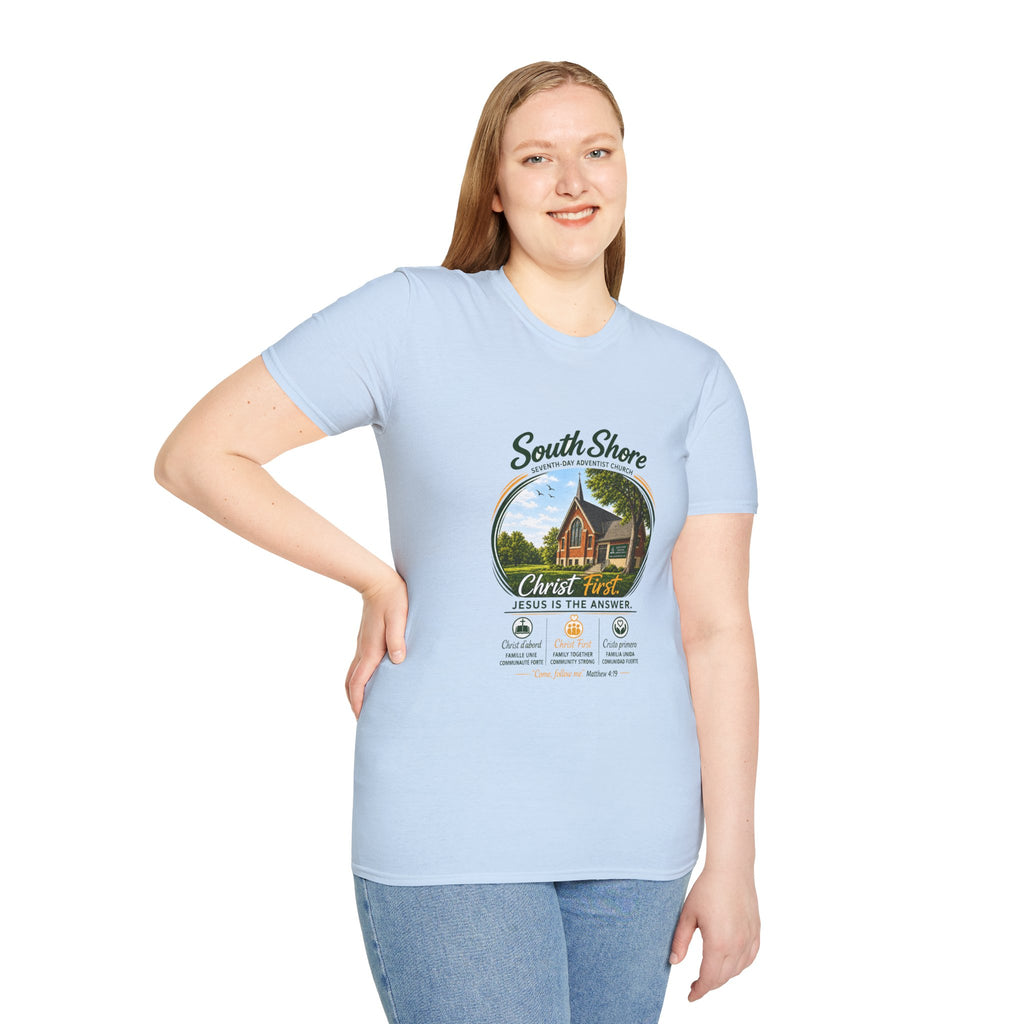 South Shore Church T-Shirt — South Shore Seventh-Day Adventist Church Graphic Tee
