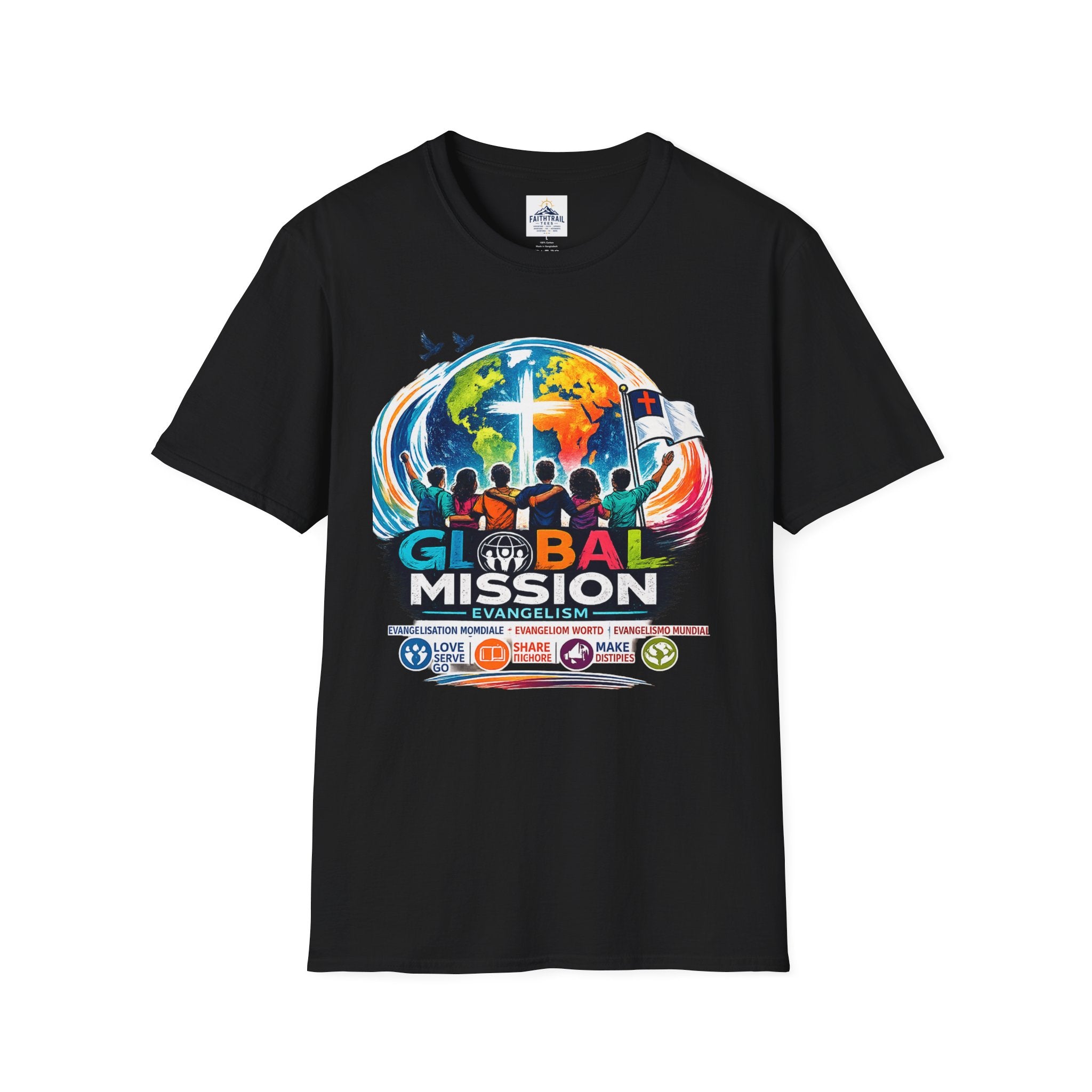 Global Mission T-Shirt — Christian Outreach Faith Tee
