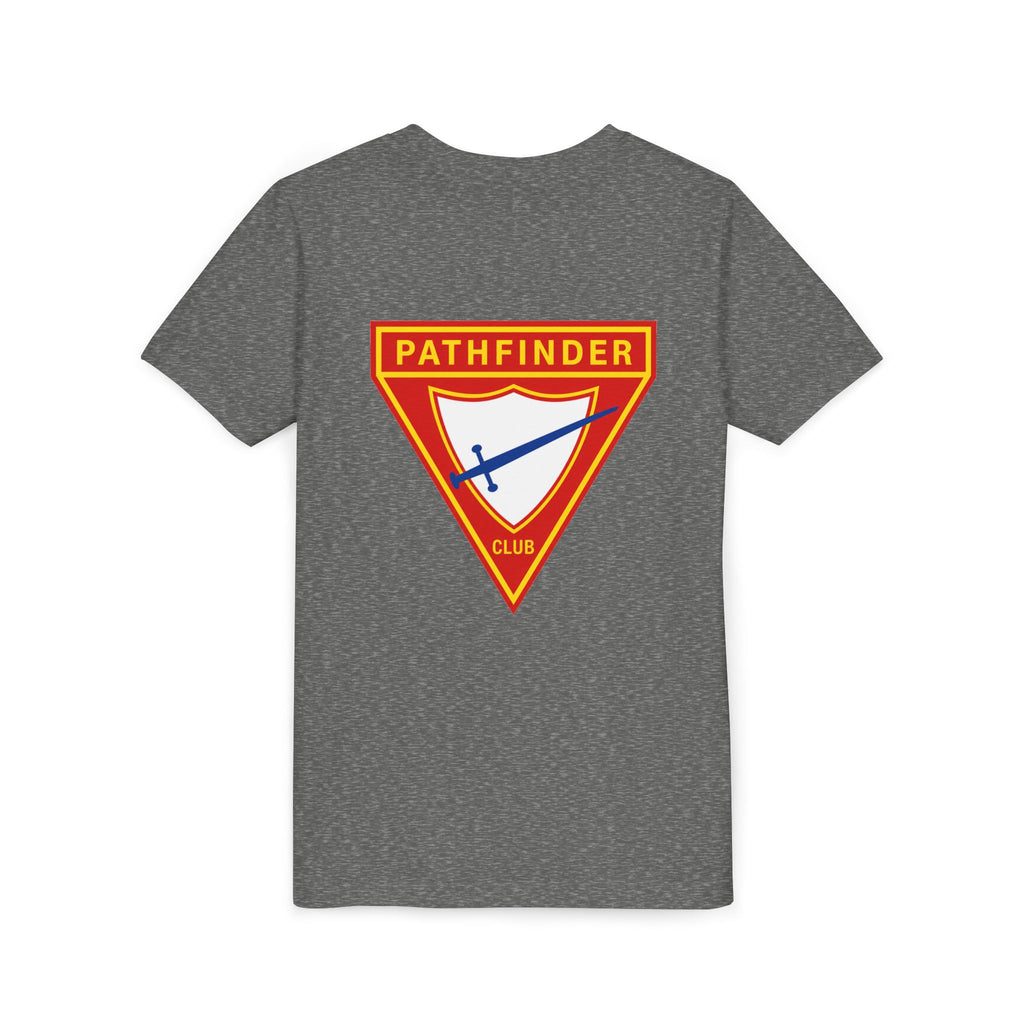 Pathfinder Club Youth Tee — Pathfinder Shield Emblem Short Sleeve Shirt