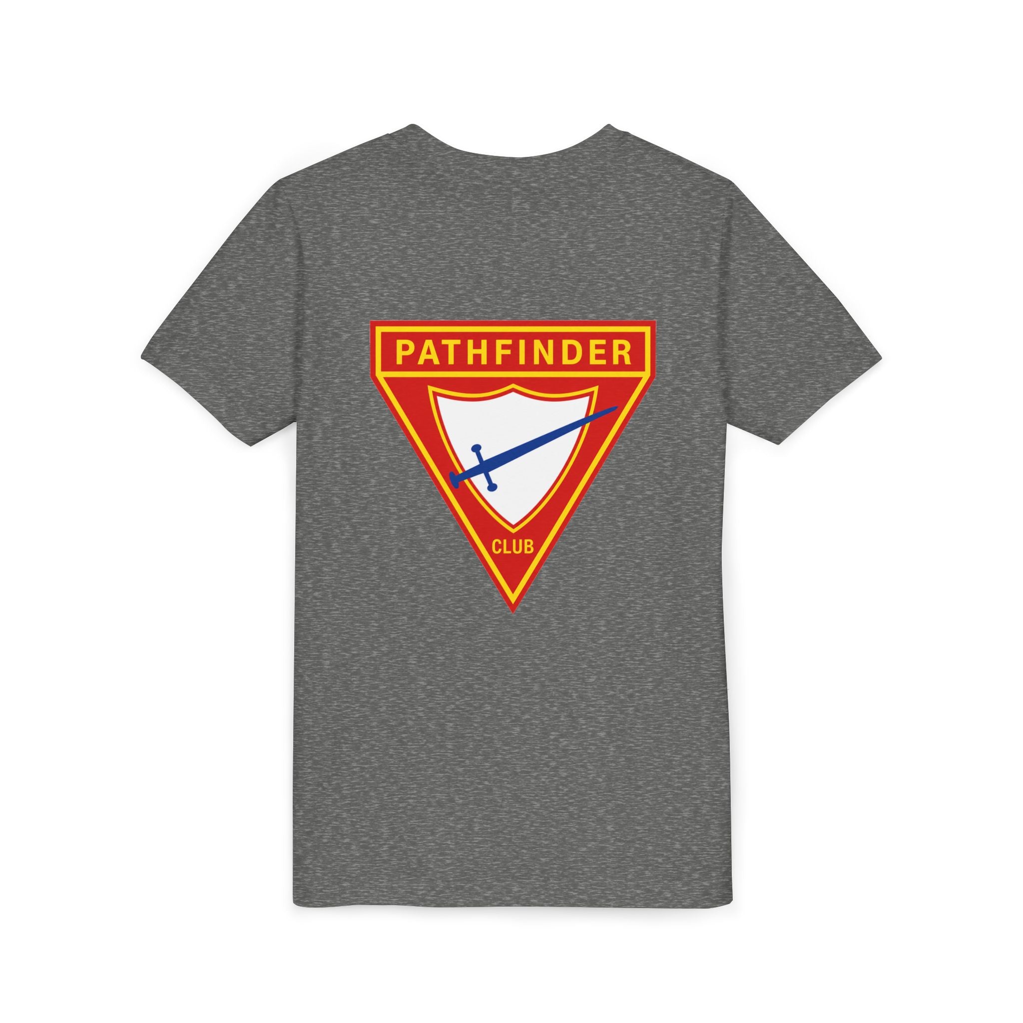 Pathfinder Club Youth Tee — Pathfinder Shield Emblem Short Sleeve Shirt