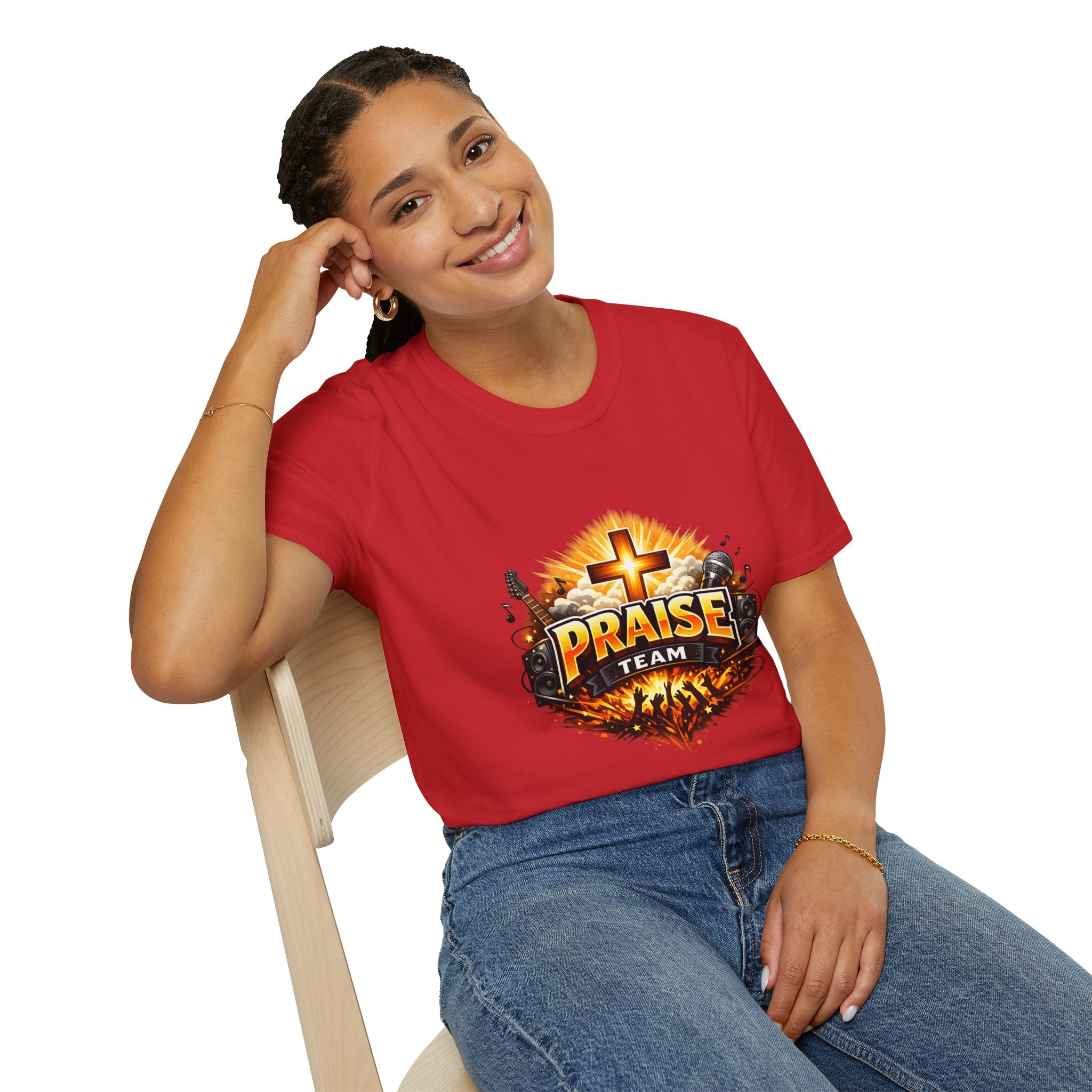 Praise Team T-Shirt — Christian Worship Music Church Youth Shirt