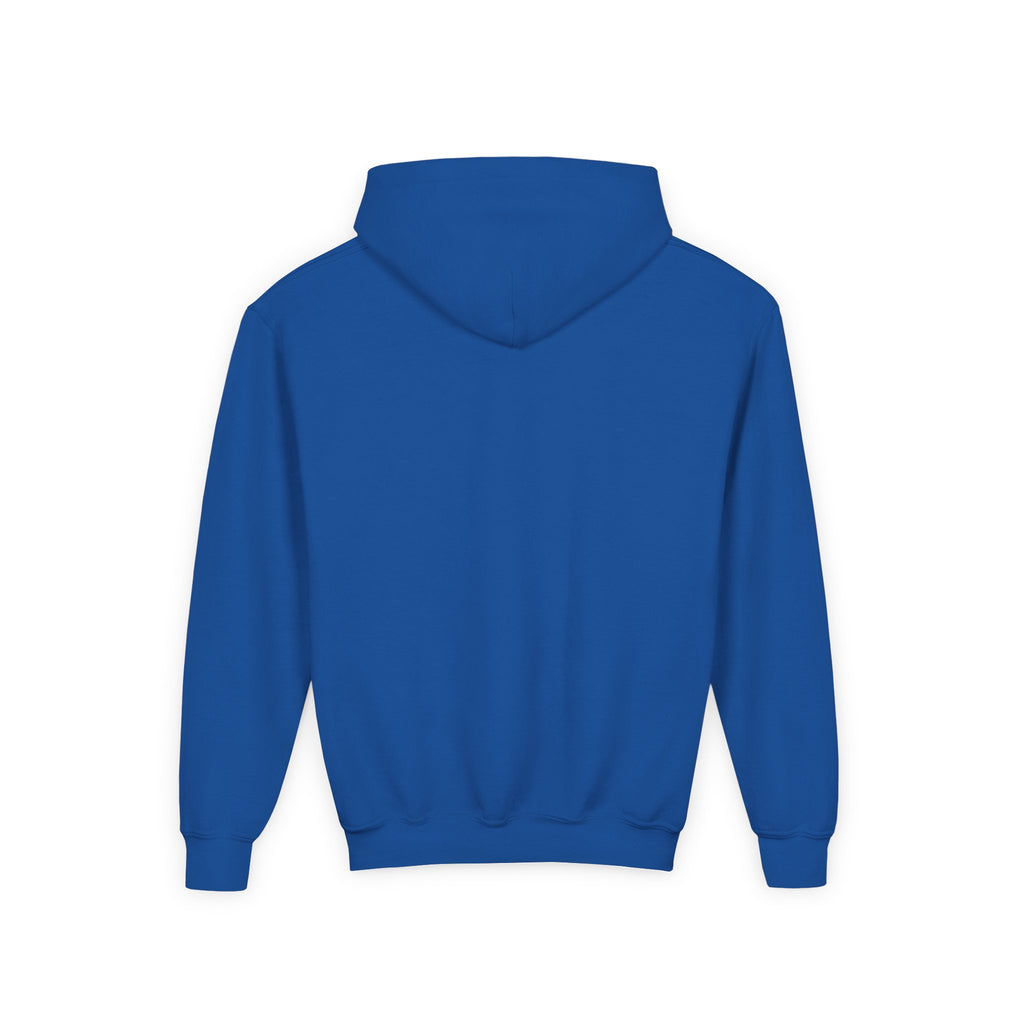 Pathfinder Youth Hoodie — Graphic Youth Pullover with Bold Script Logo