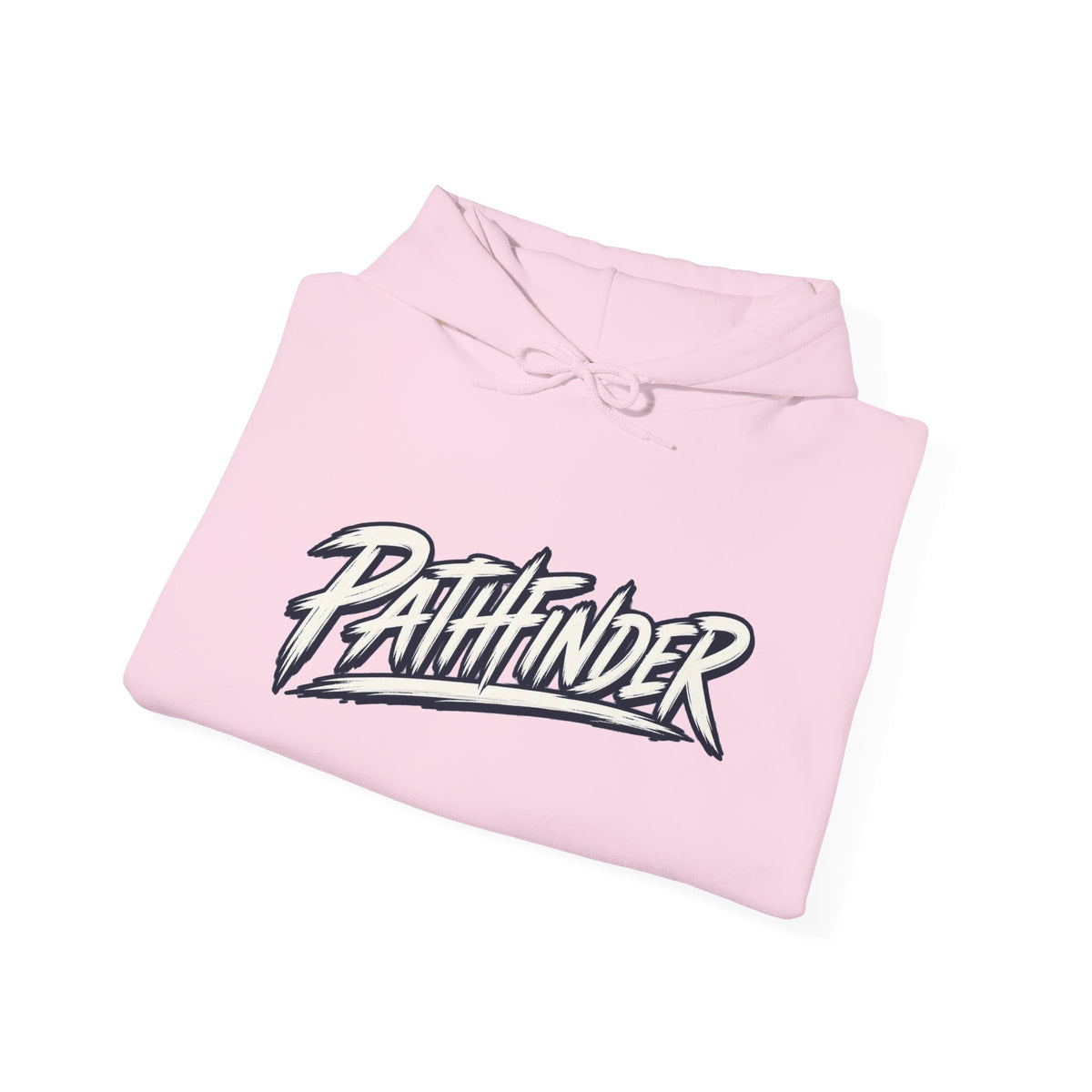 Pathfinder Graphic Hoodie — Retro Script Logo Pullover