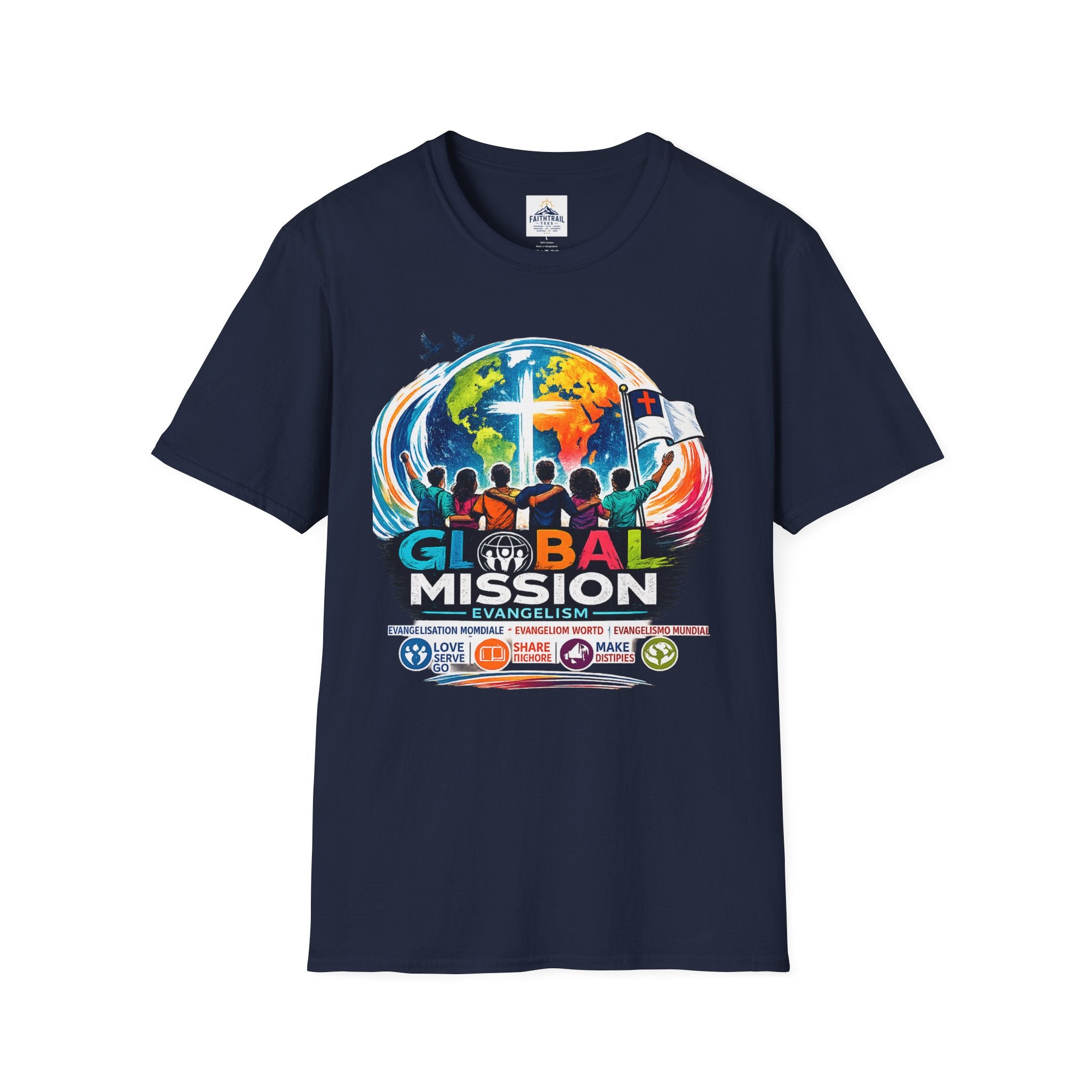 Global Mission T-Shirt — Christian Outreach Faith Tee