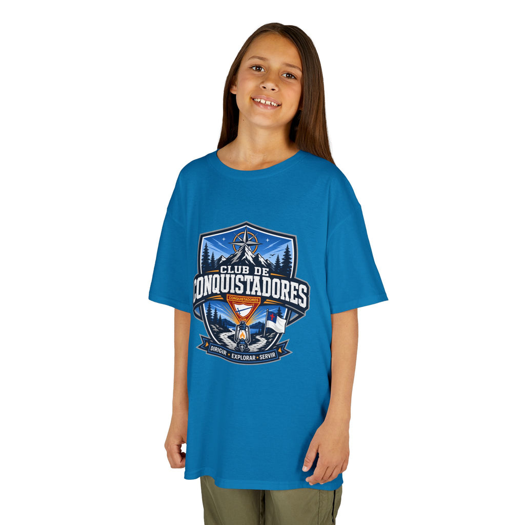 Camiseta Unisex para Niños Club des Conquistadores | Linterna