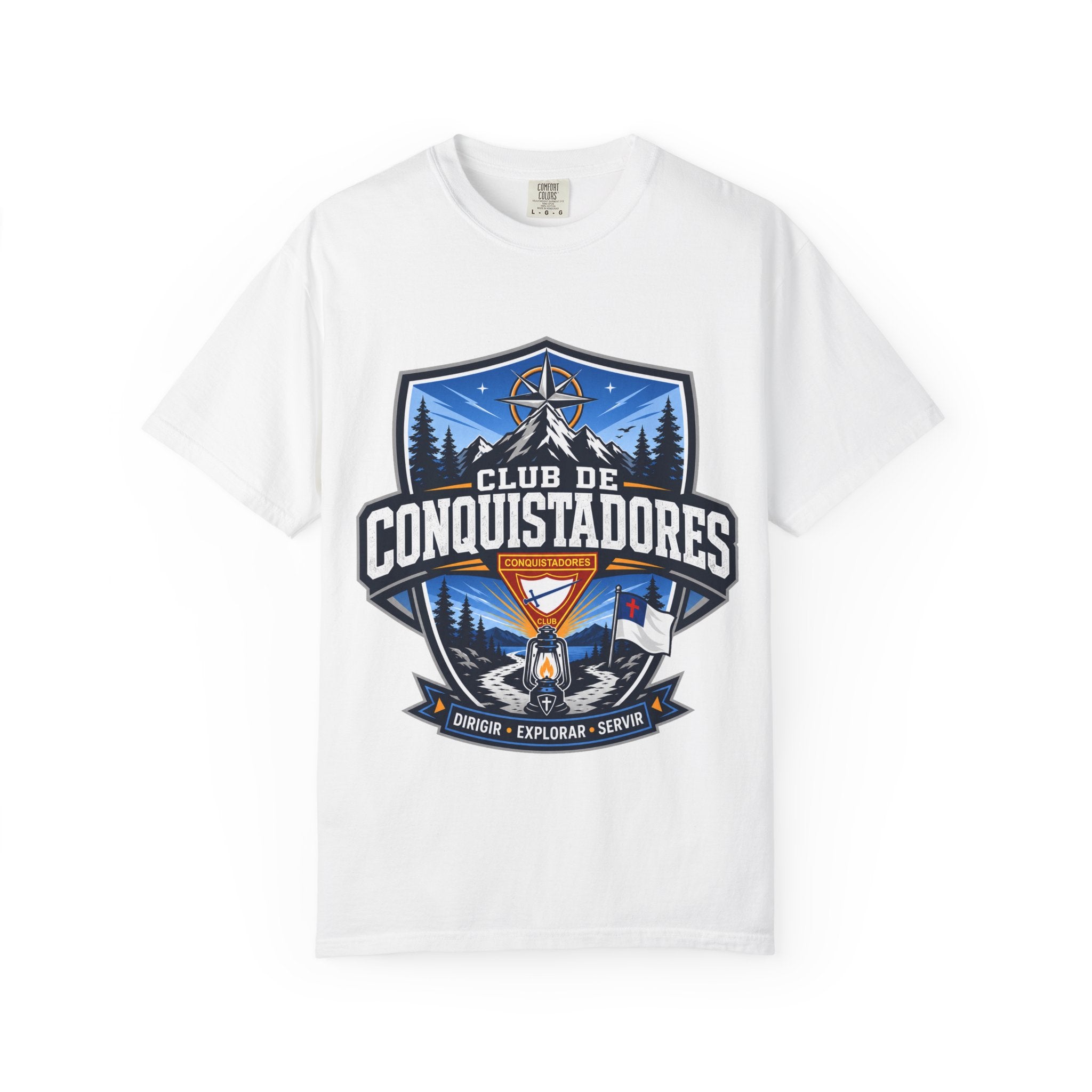 Camiseta unisex para adultos Club des Conquistadores | Linterna