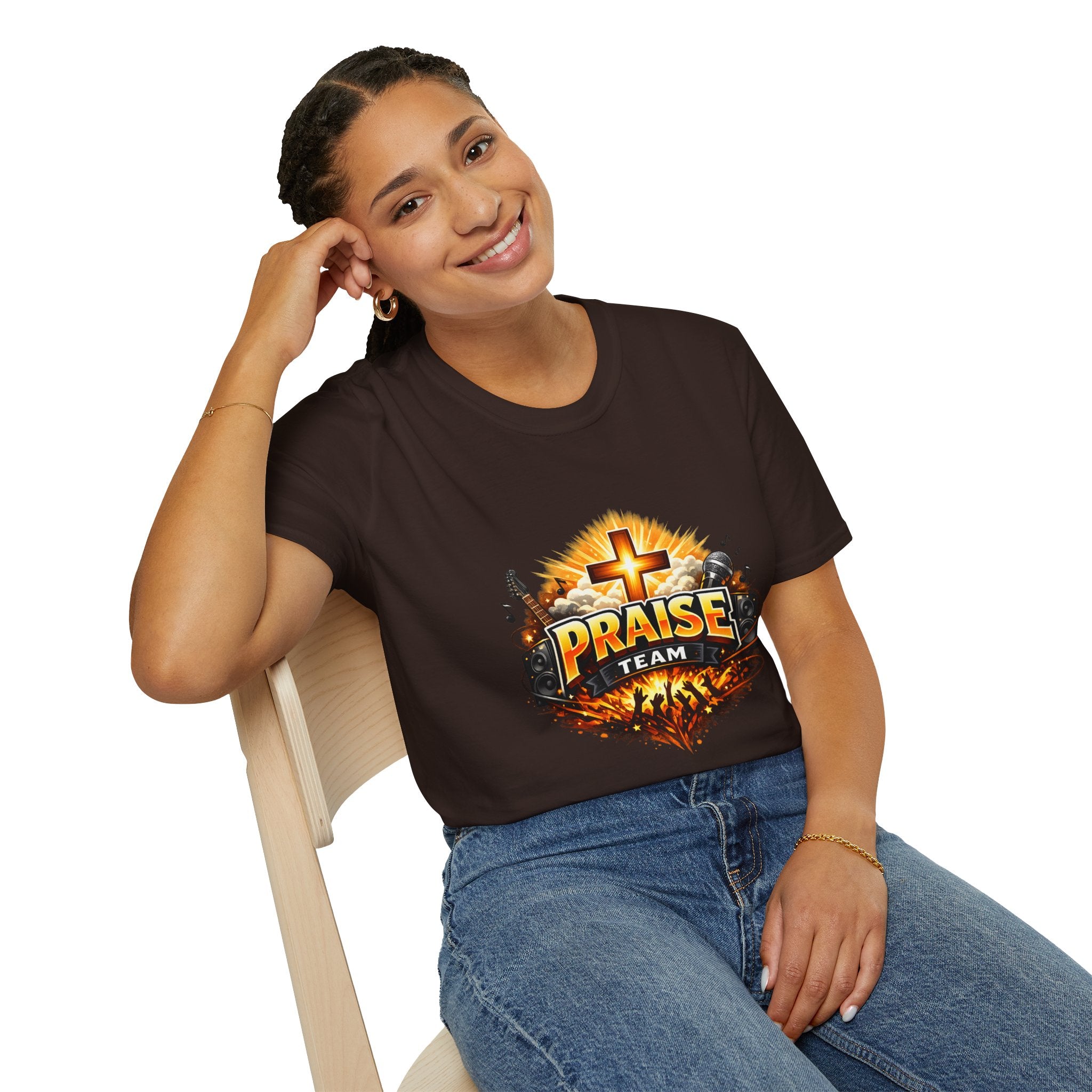 Praise Team T-Shirt — Christian Worship Music Church Youth Shirt