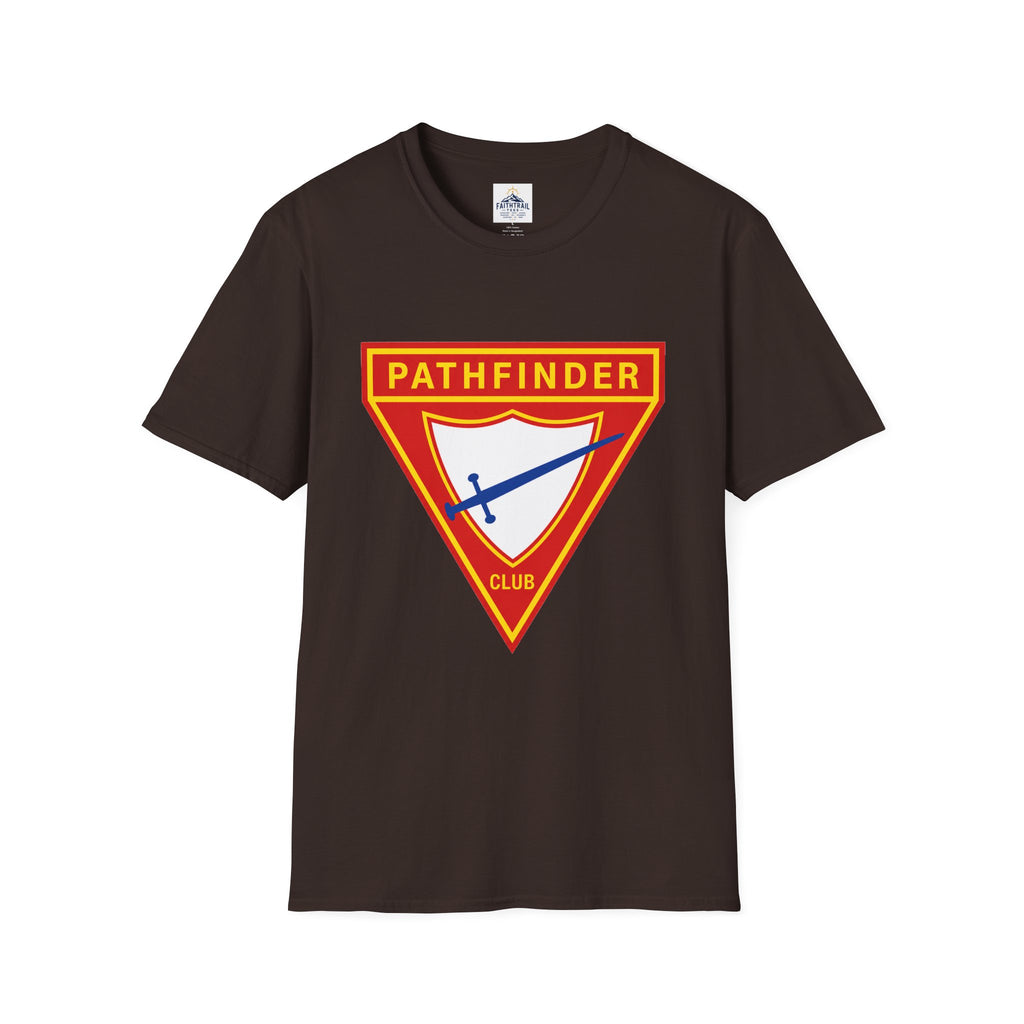 Pathfinder Club T-Shirt — Retro Shield Logo Tee
