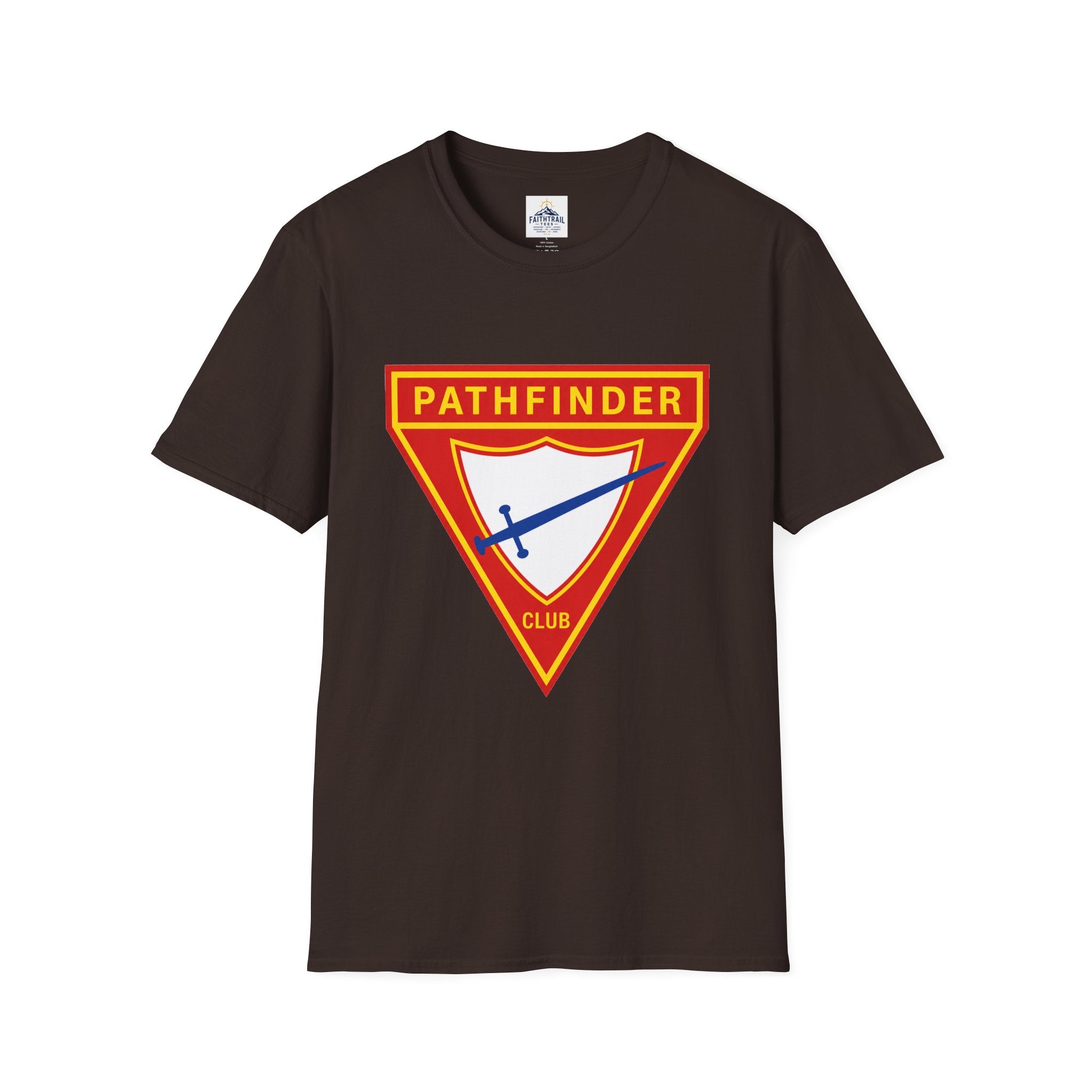 Pathfinder Club T-Shirt — Retro Shield Logo Tee