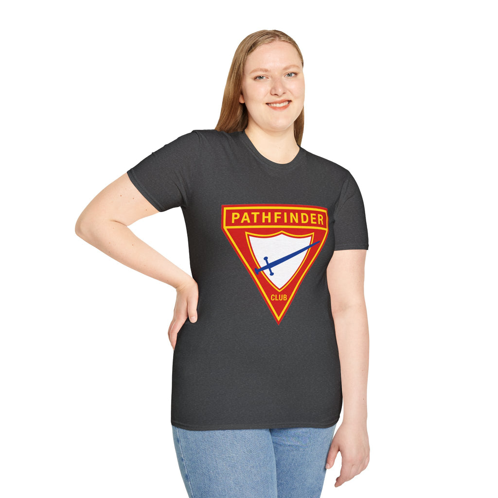 Pathfinder Club T-Shirt — Retro Shield Logo Tee