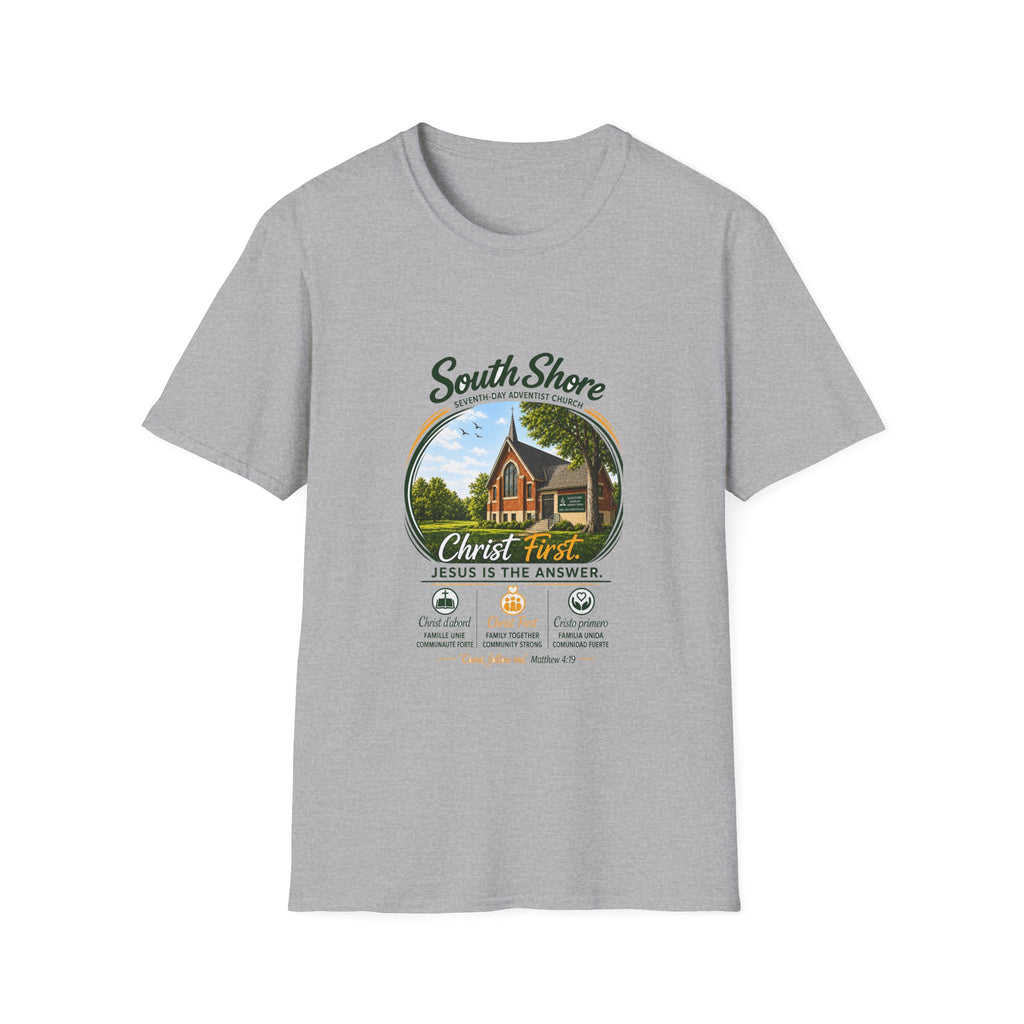 South Shore Church T-Shirt — South Shore Seventh-Day Adventist Church Graphic Tee