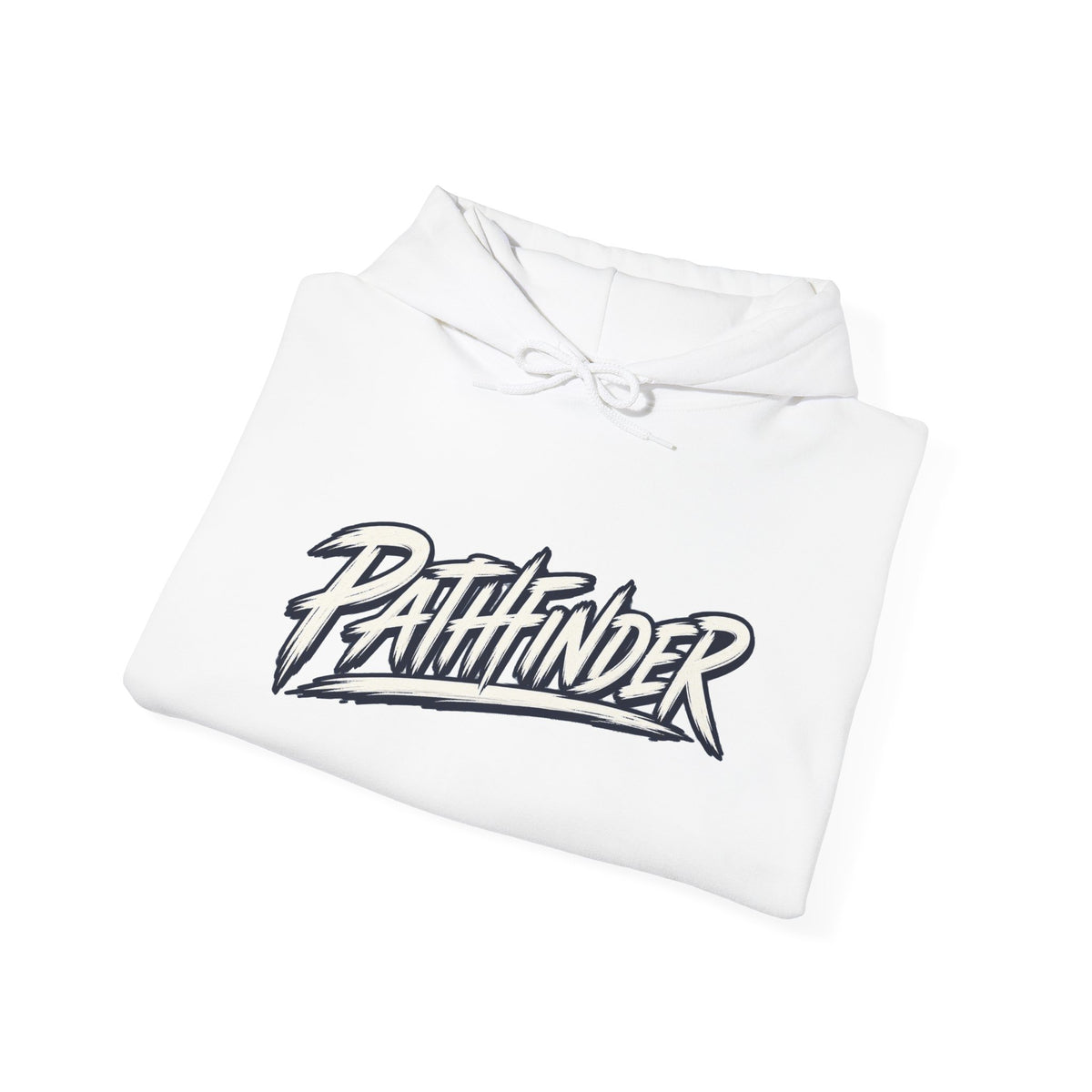 Pathfinder Graphic Hoodie — Retro Script Logo Pullover