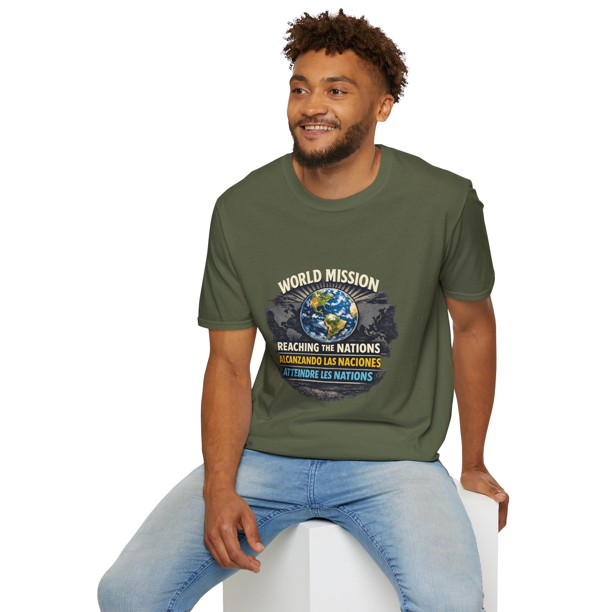 World Mission T-Shirt — Reaching the Nations Globe Tee