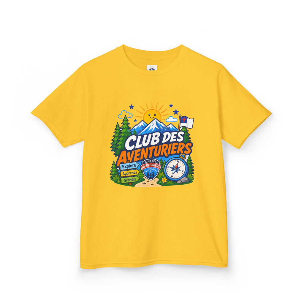 Club des Aventuriers T-Shirt (Enfants) | Camping Boussole et Soleil