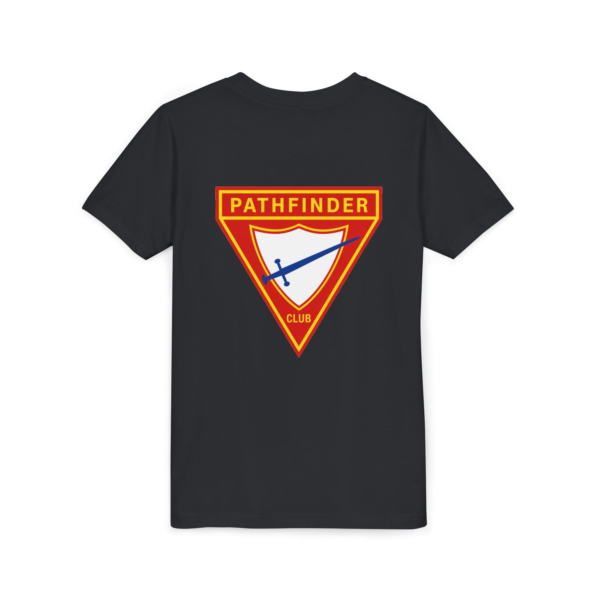 Pathfinder Club Youth Tee — Pathfinder Shield Emblem Short Sleeve Shirt