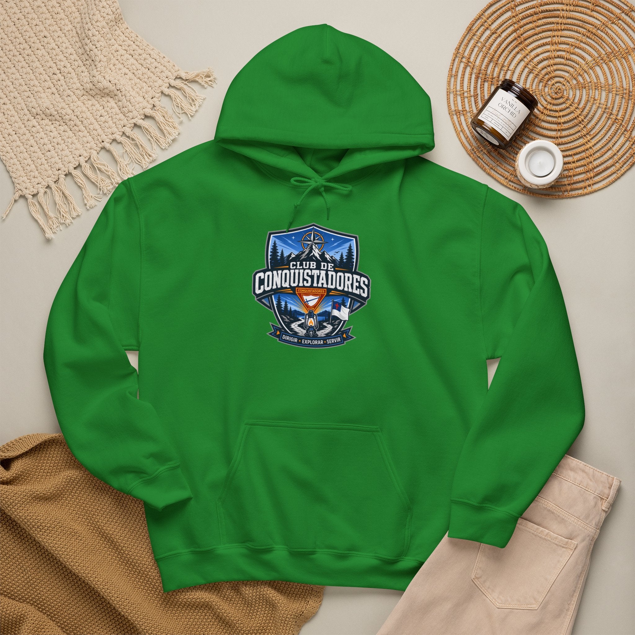 Club de Conquistadores Hoodie para Adultos |Lantern
