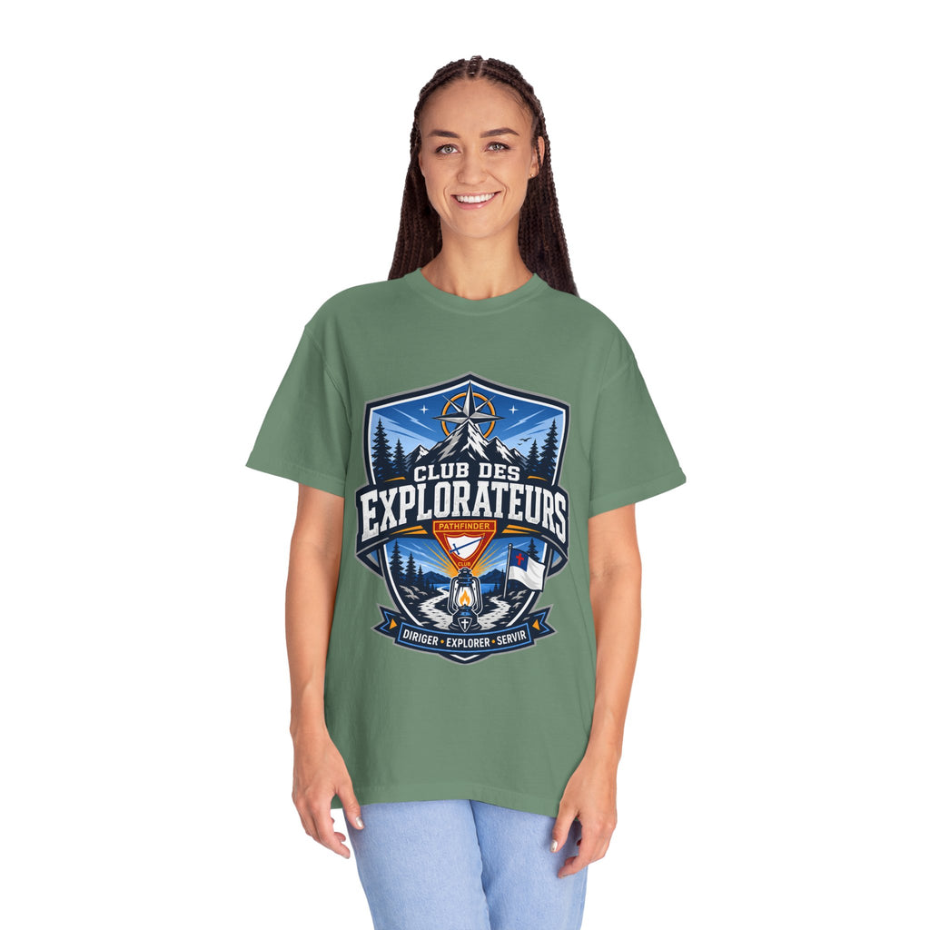 T-shirt adulte unisexe Club des Explorateurs | Lanterne