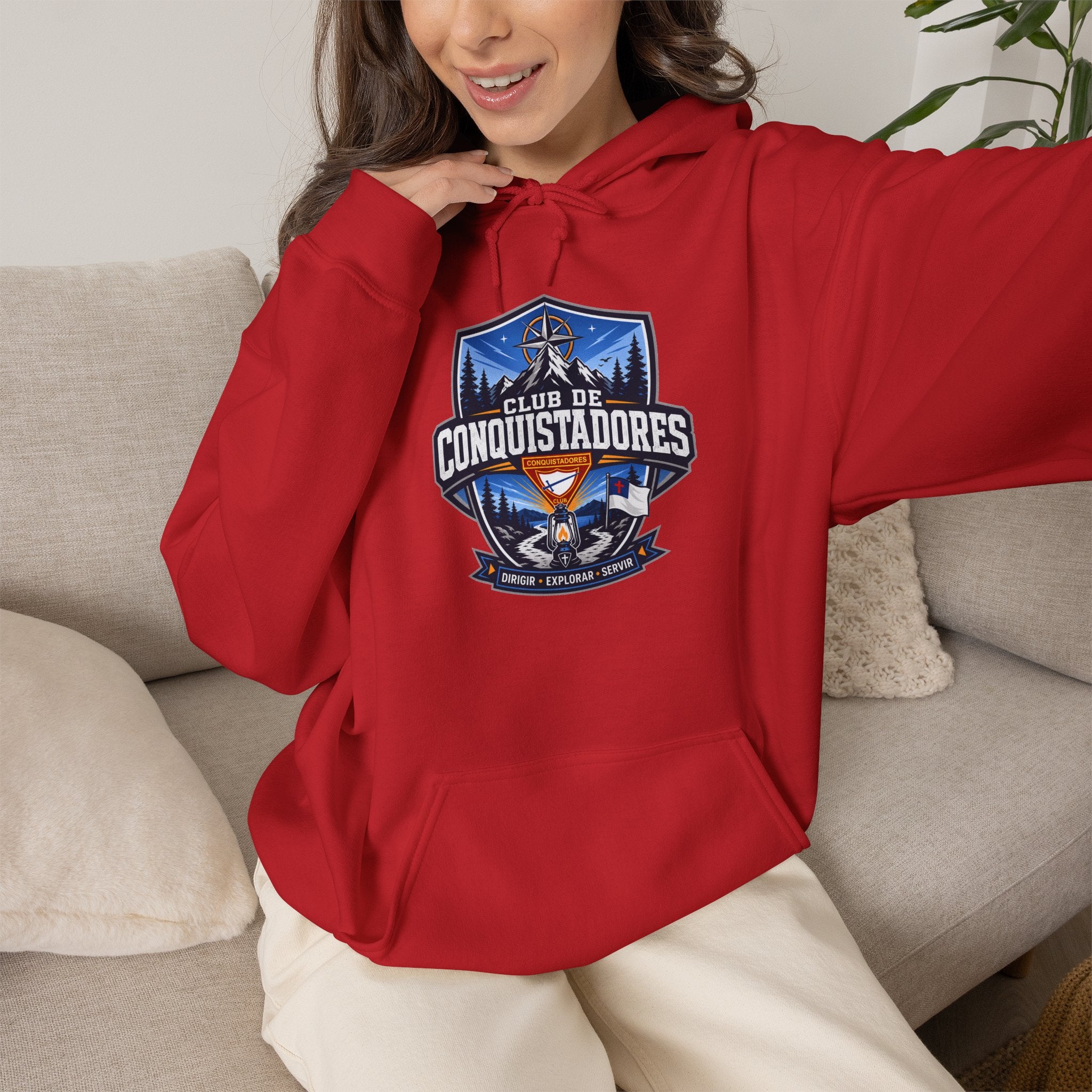 Club de Conquistadores Hoodie para Adultos |Lantern