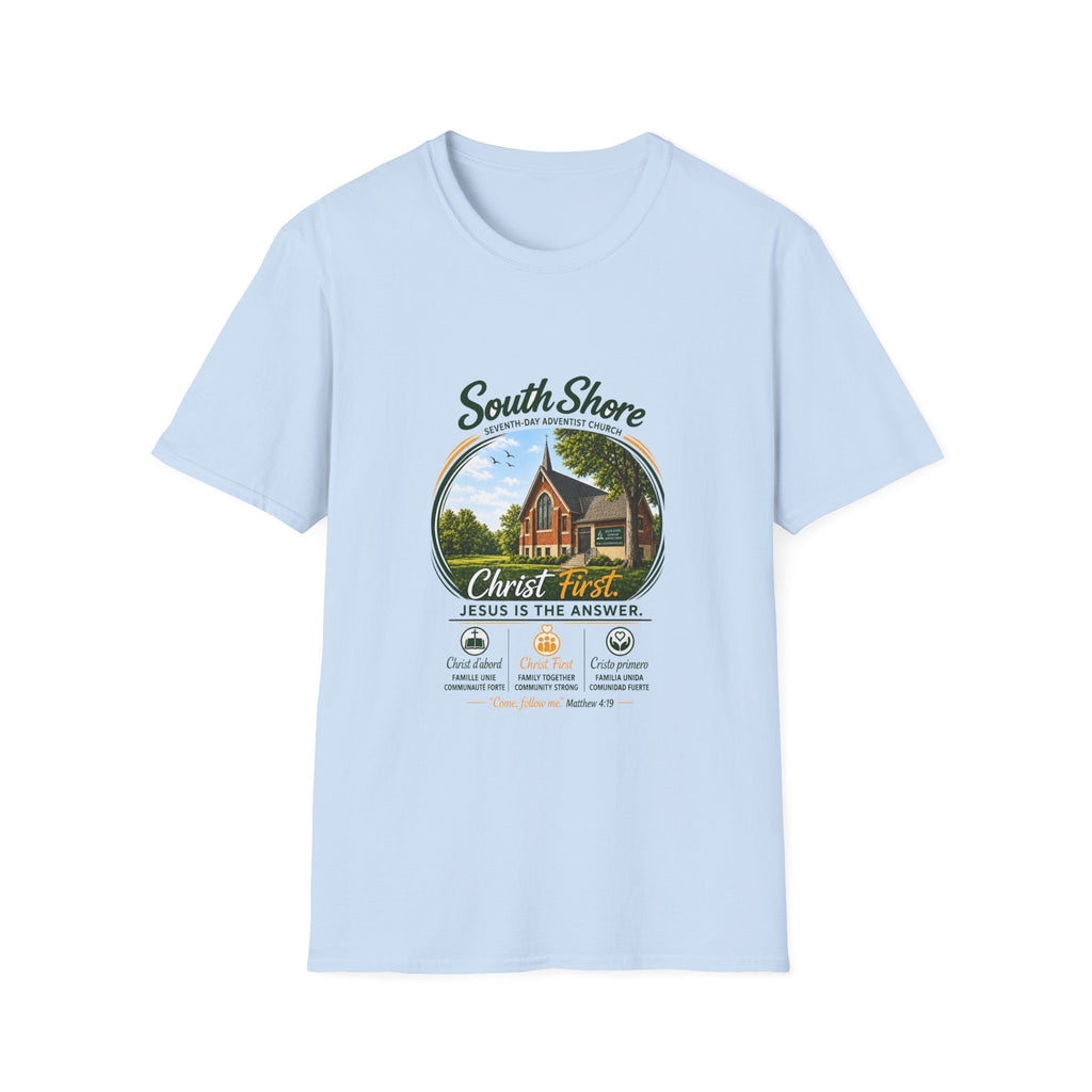 South Shore Church T-Shirt — South Shore Seventh-Day Adventist Church Graphic Tee