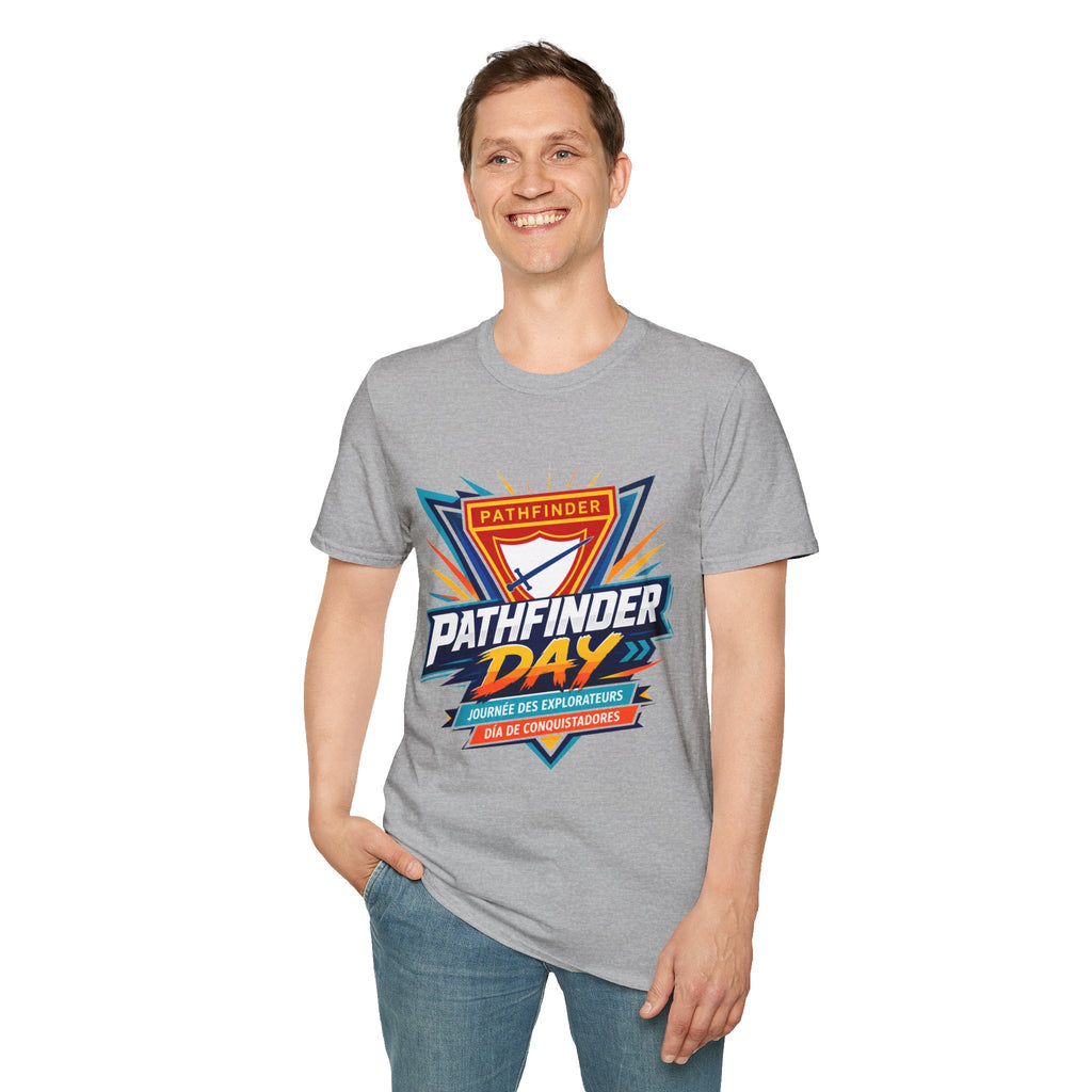 Pathfinder Day T-Shirt — Retro Badge Graphic Tee for Scouts & Explorers